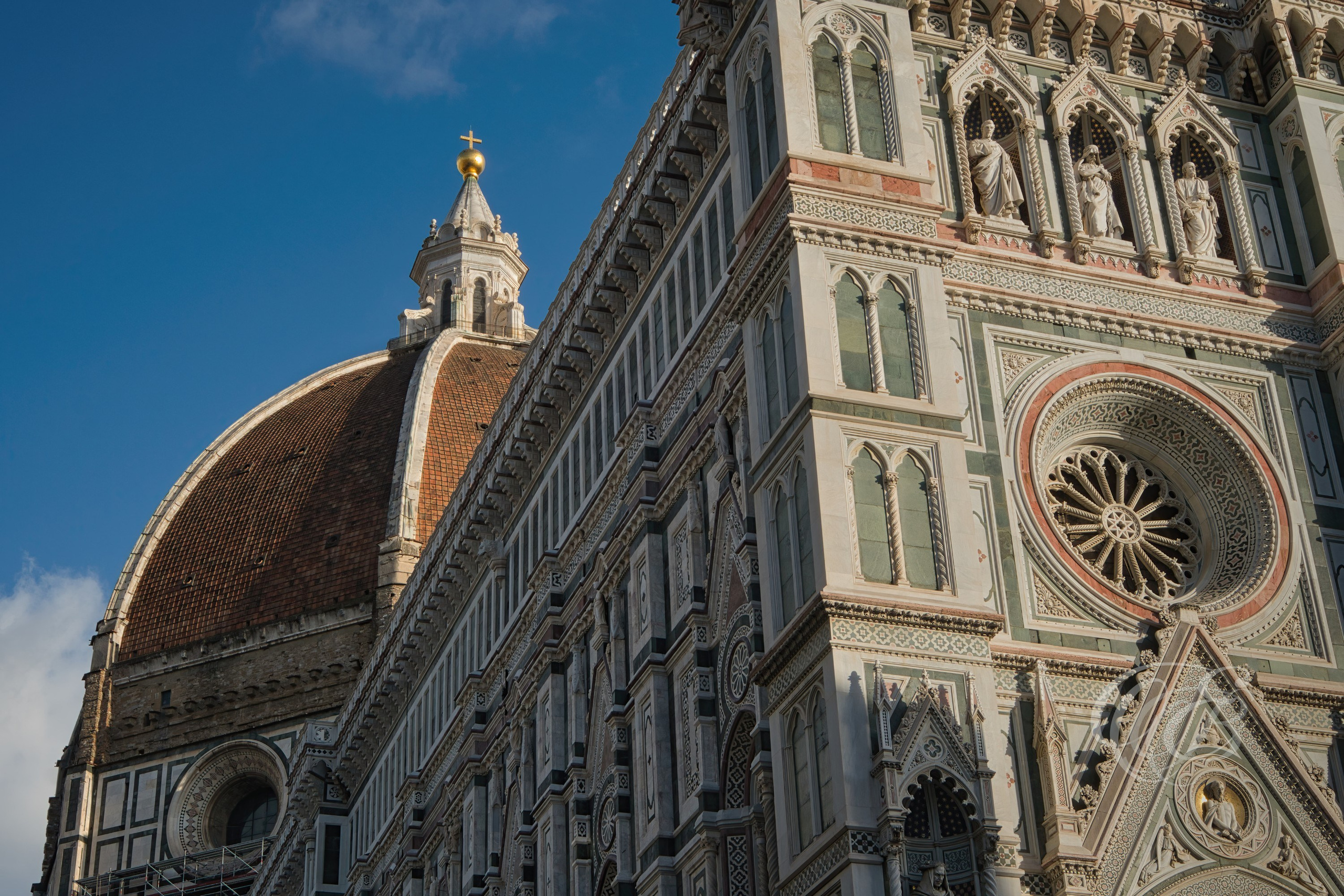ITALY PHOTOGRAPHY — Dome of Santa Maria del Fiore — Brunelleschi's dome crowning Florence Cathedral, one of the defining masterpieces of Renaissance architecture in Florence, Italy — Eduardo Bartoli Photography.