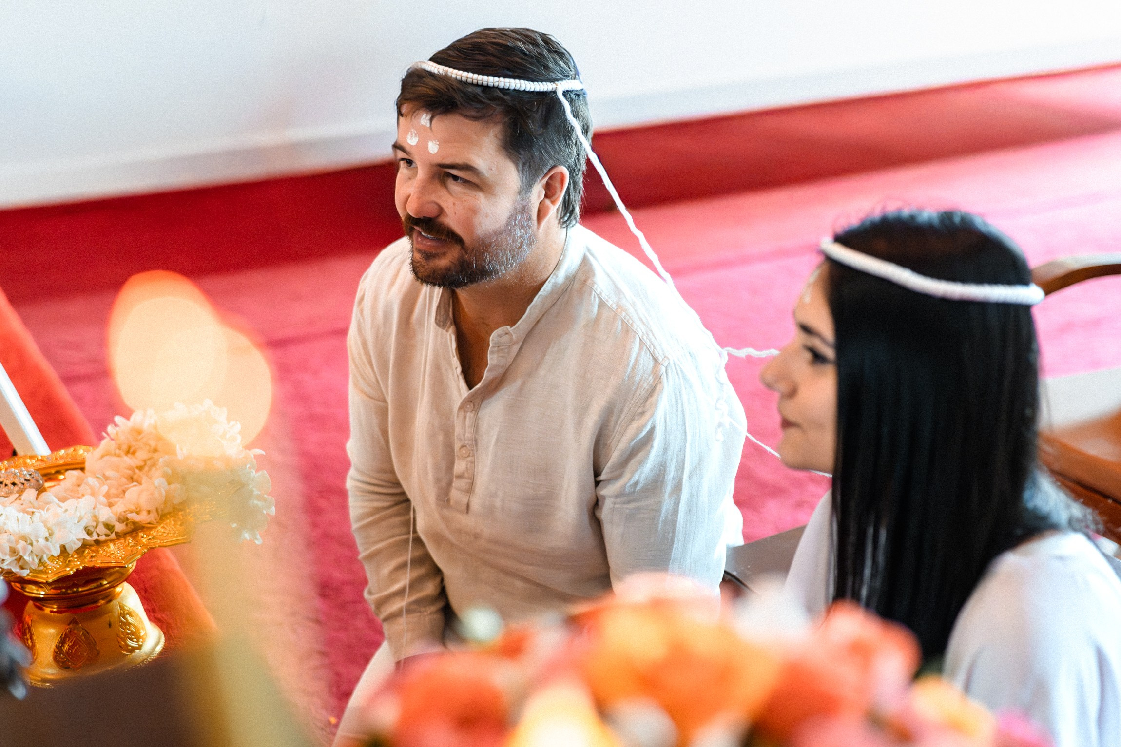 Sacred Buddhist Wedding Ceremony on Koh Samui, Thailand