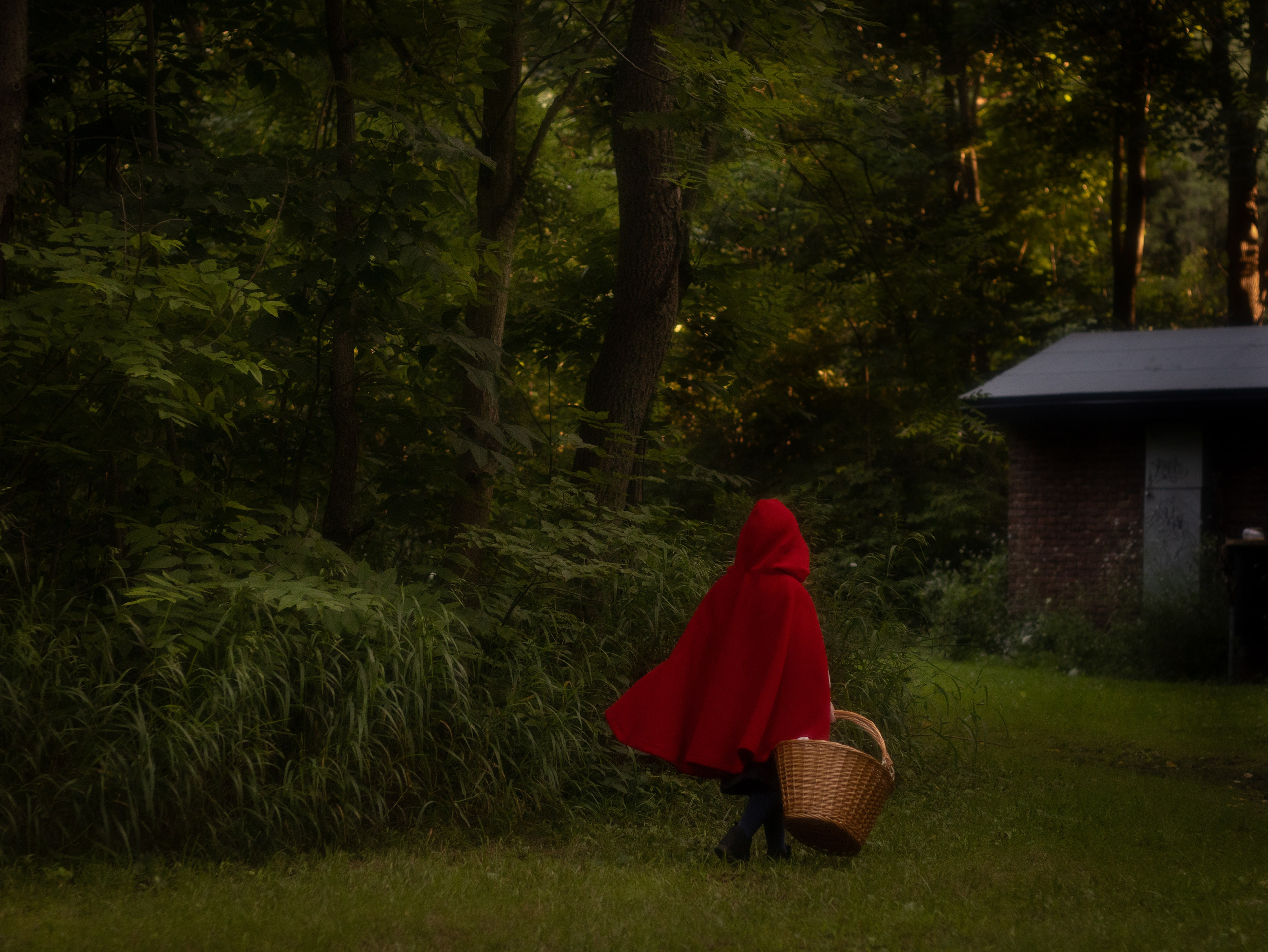 New Little Red Riding Hood. Toronto Portrait Photographer Lena Lac