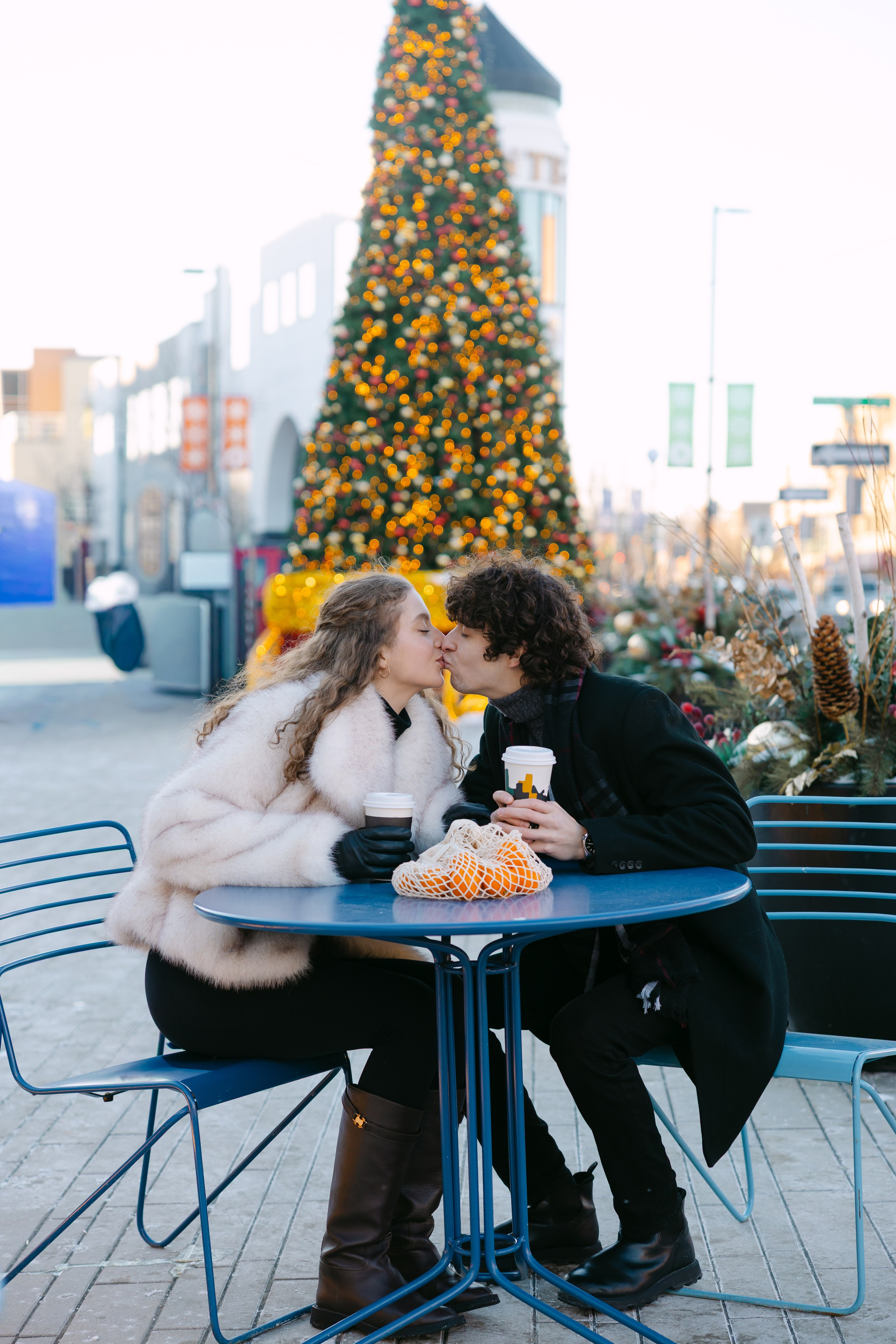 Christmas magic together. Photographer Elvira Hryshchenko