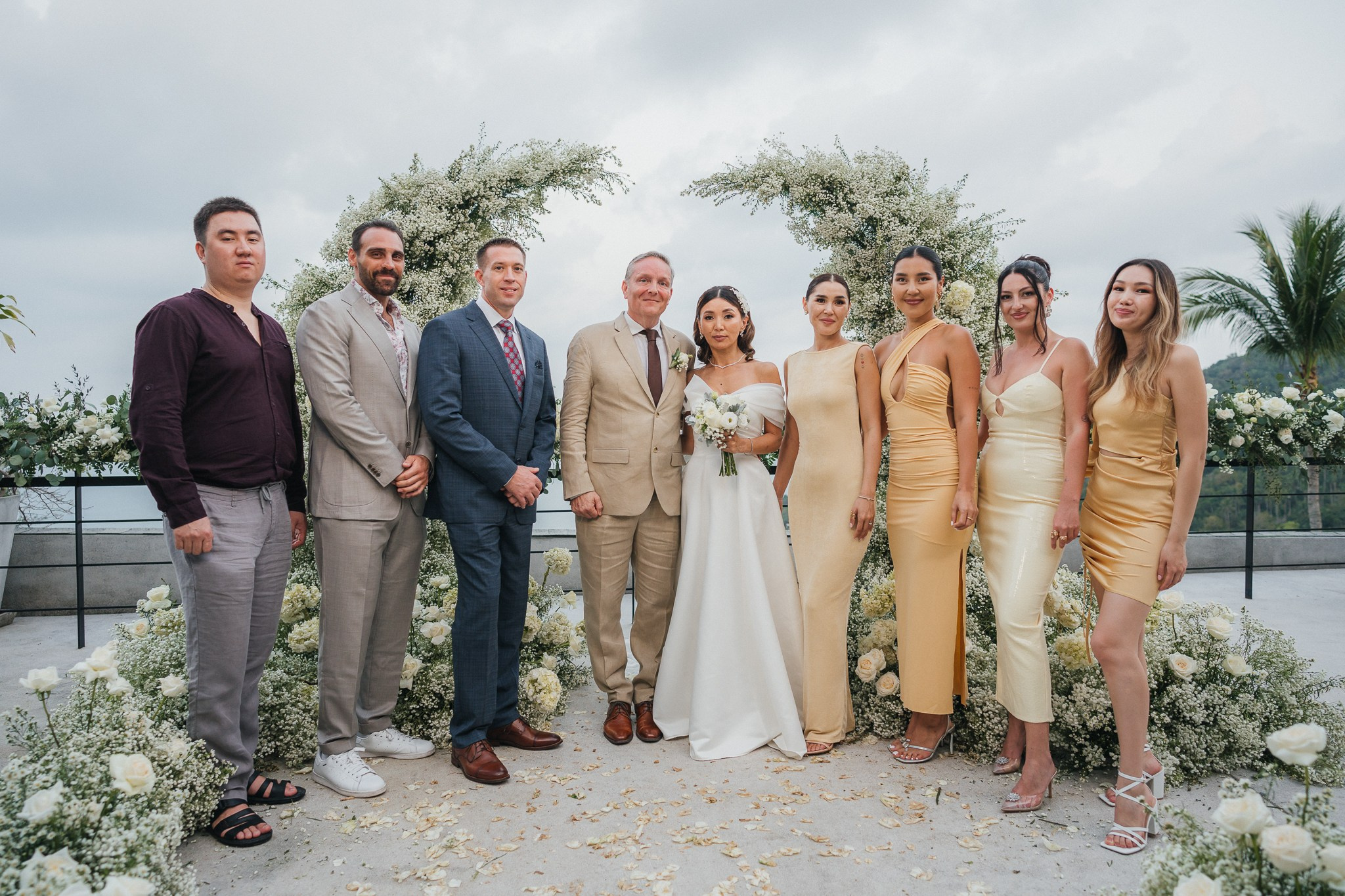 Ocean View Villa Wedding