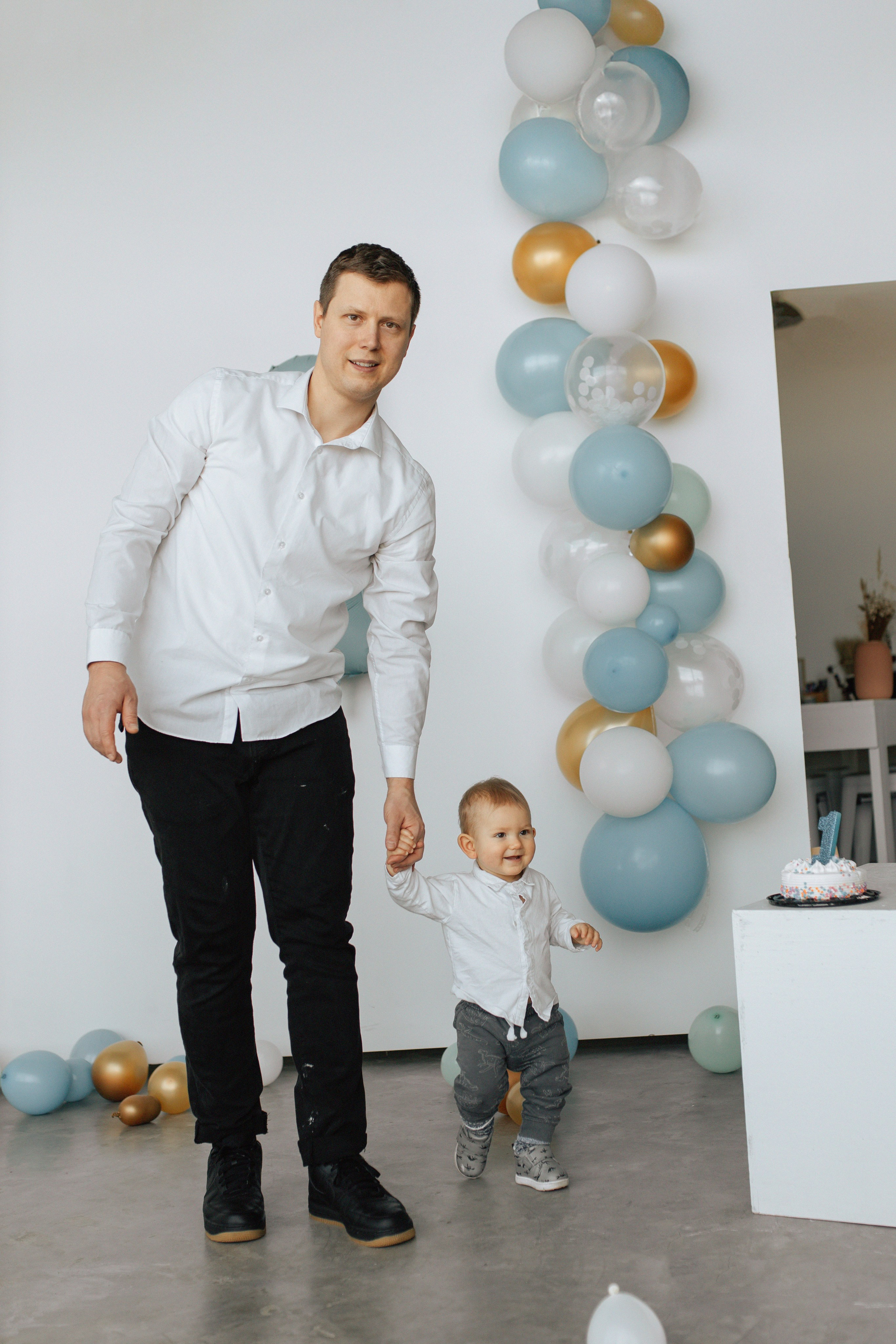 Aleksandr’s first birthday. Photographer Elvira Hryshchenko