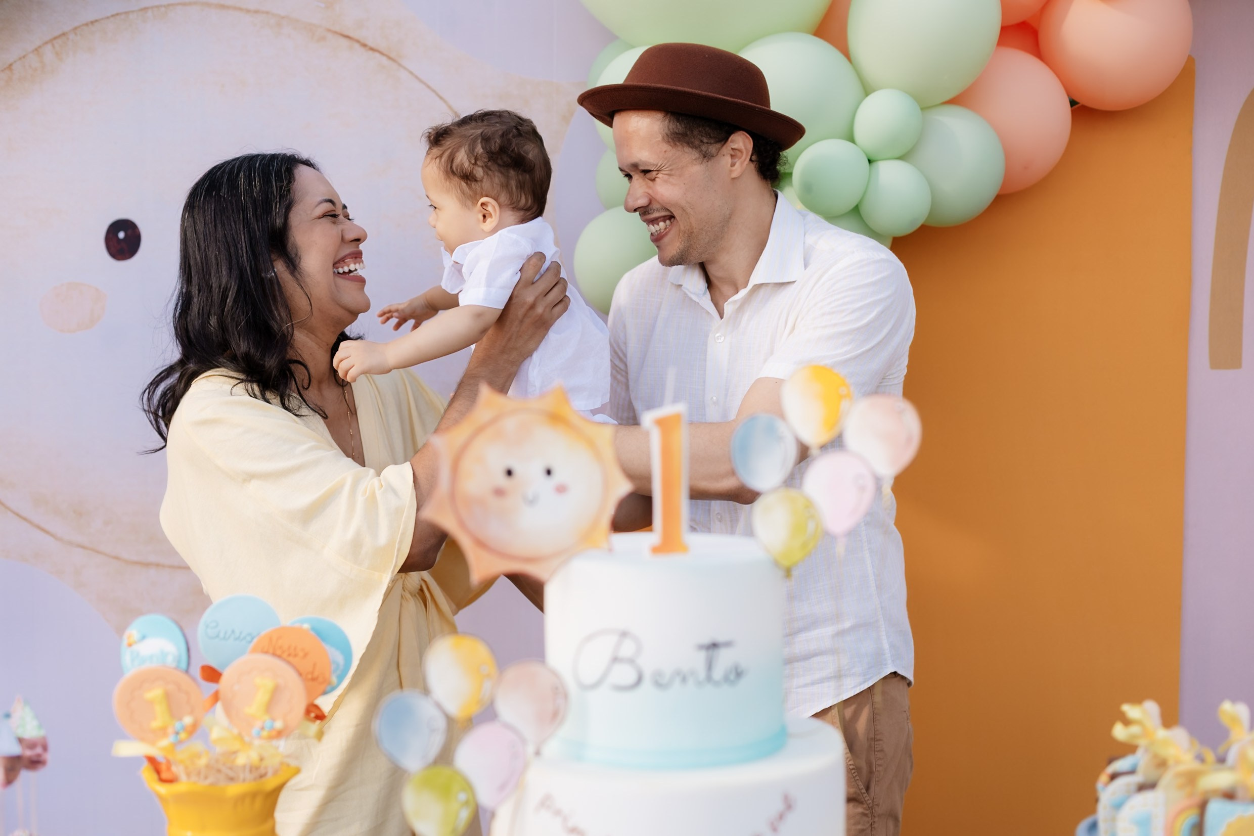 Bento 1 ano • Festa infantil em A Casa com Jardim | Fotografia de Família em Brasília e Recife