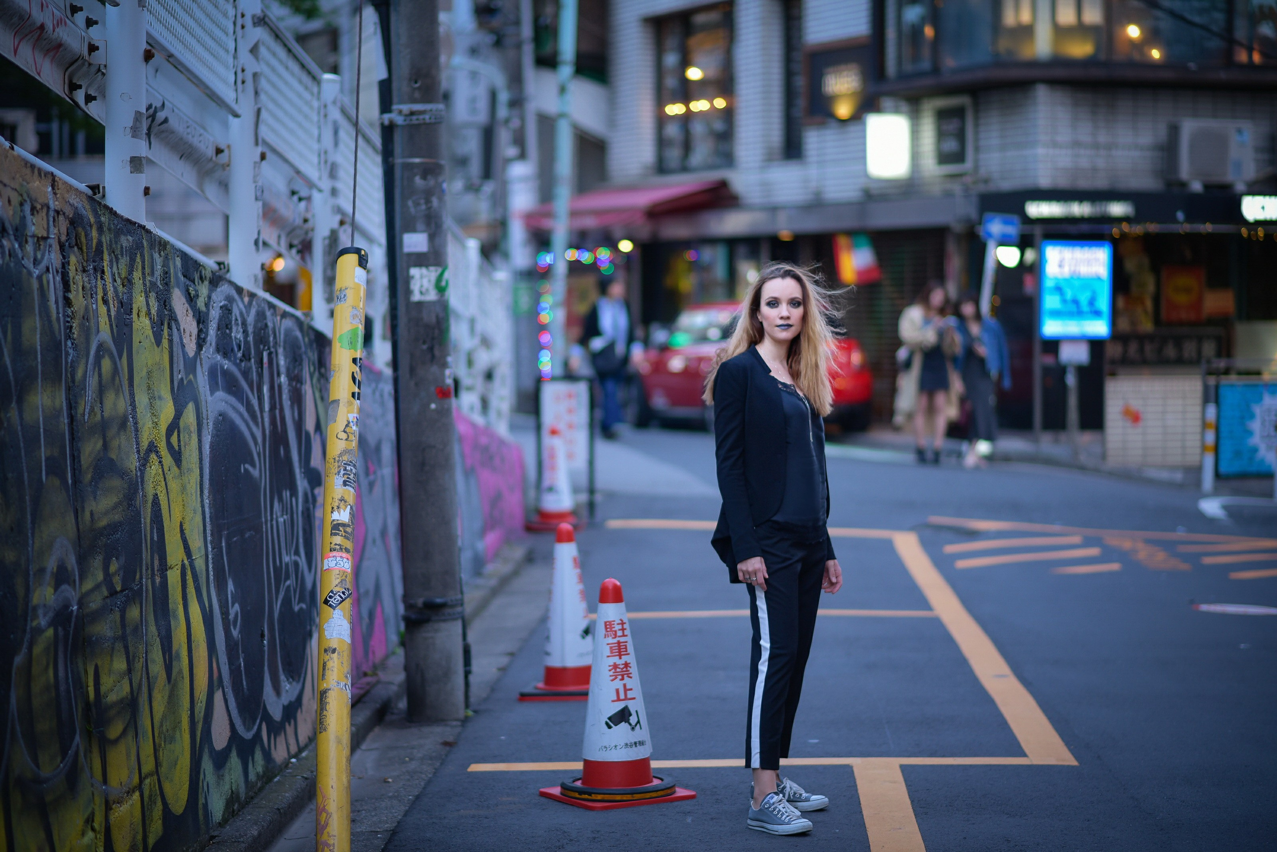 Street Portrait. Photographer in Tokyo, Japan