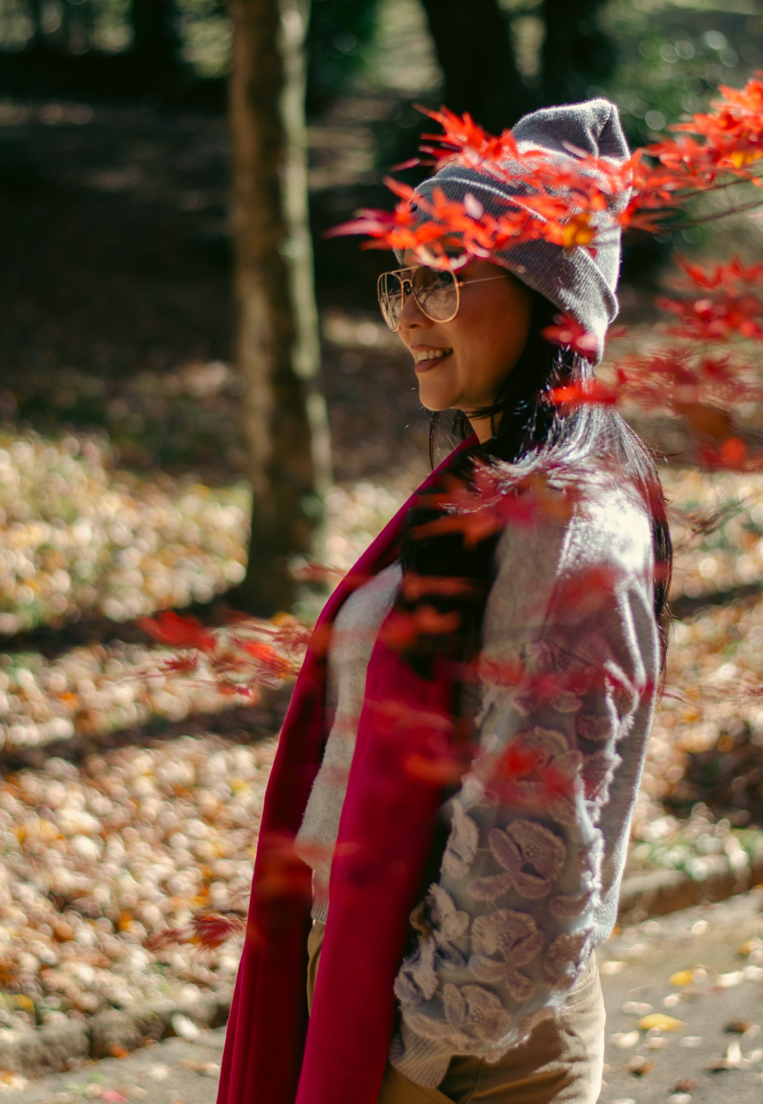 Autmn Season. LunarVox Lens: a lente que transforma luz em voz e emoção. Retratos e ensaios no Japão por Leyka Tanaka