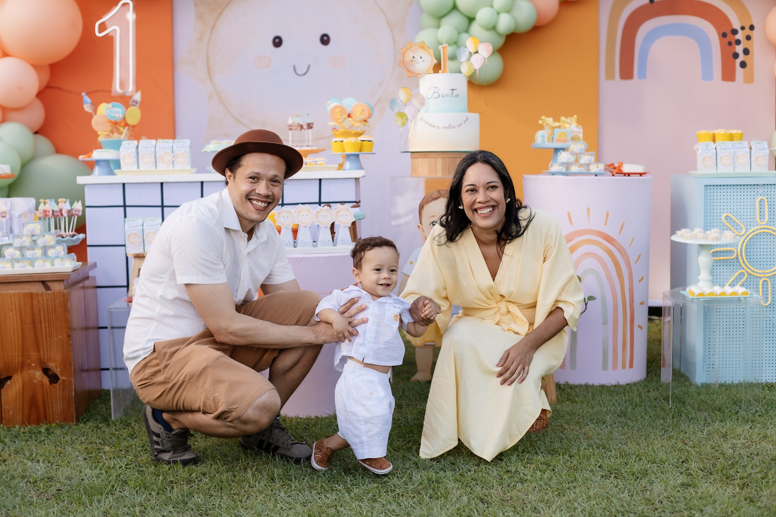 Bento 1 ano • Festa infantil em A Casa com Jardim | Fotografia de Família em Brasília e Recife