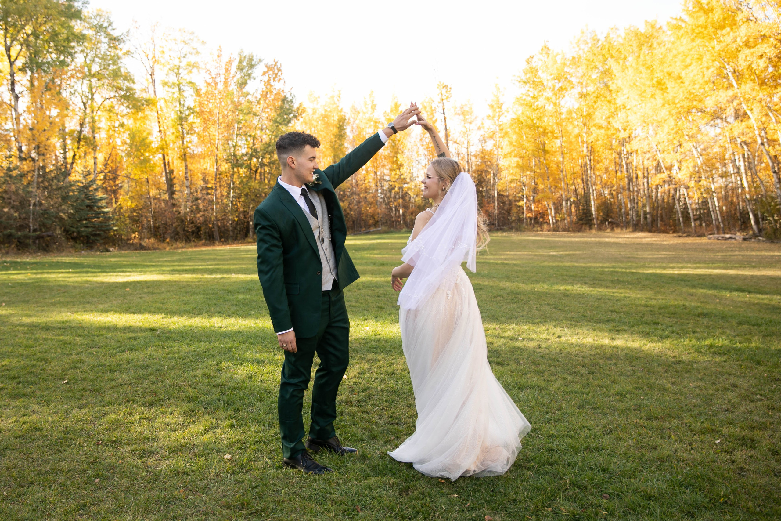 Renee & Emmett Wedding. Fotografía accesible en Calgary