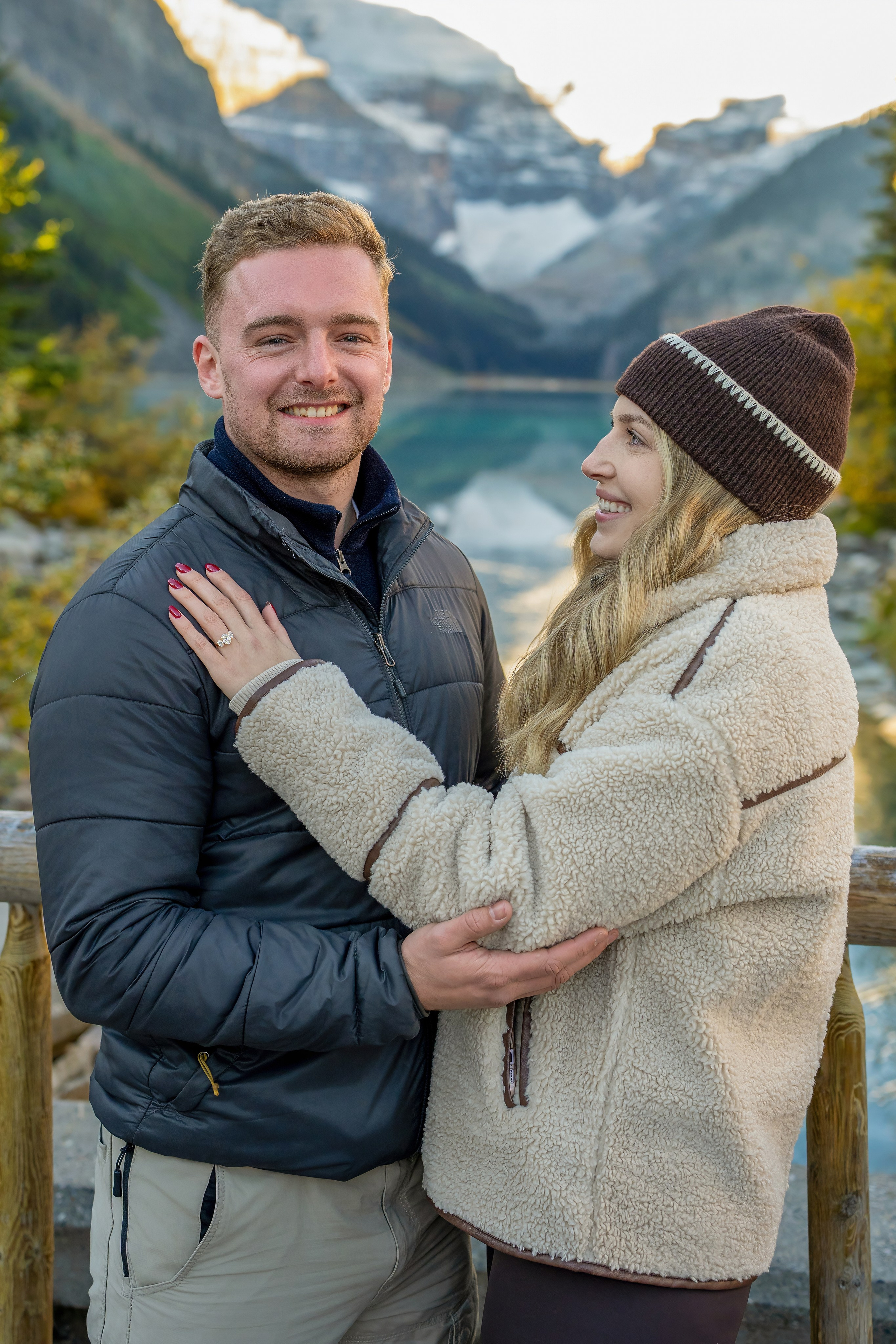 Harry & Steph — Surprise Proposal — Lake Louise / Banff. Engagement, Wedding & Family Photographer in Calgary | allo Photography