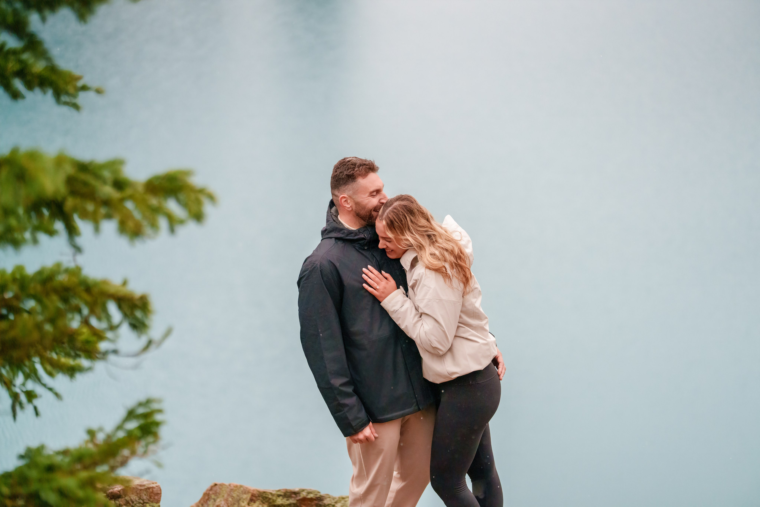 Dimitri & Valerie — Surprise Proposal / Moraine Lake — Banff. Engagement, Wedding & Family Photographer in Calgary | allo Photography