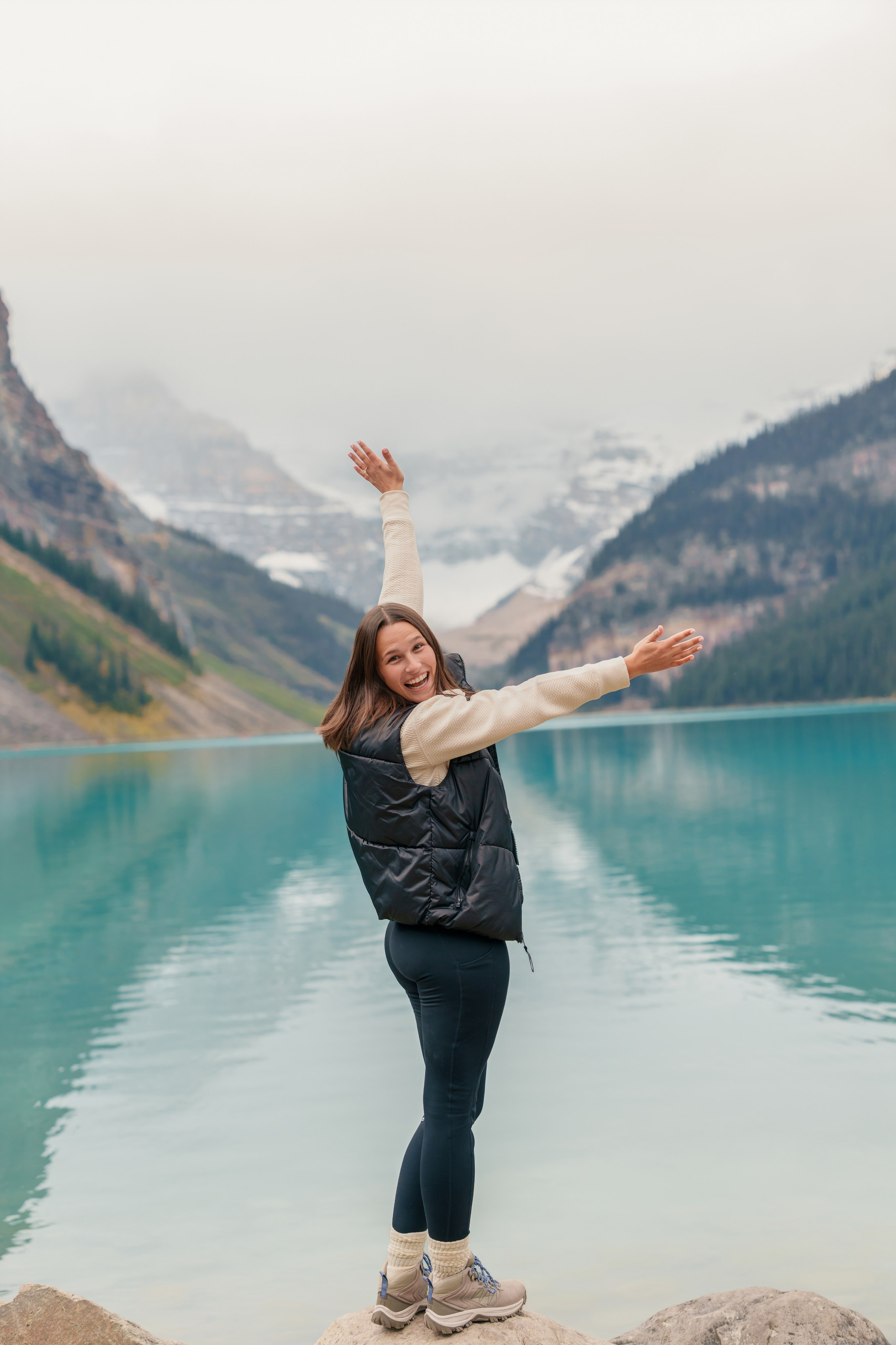 Evan & Alexis — Surprise Proposal — Lake Louise / Banff. Engagement, Wedding & Family Photographer in Calgary | allo Photography