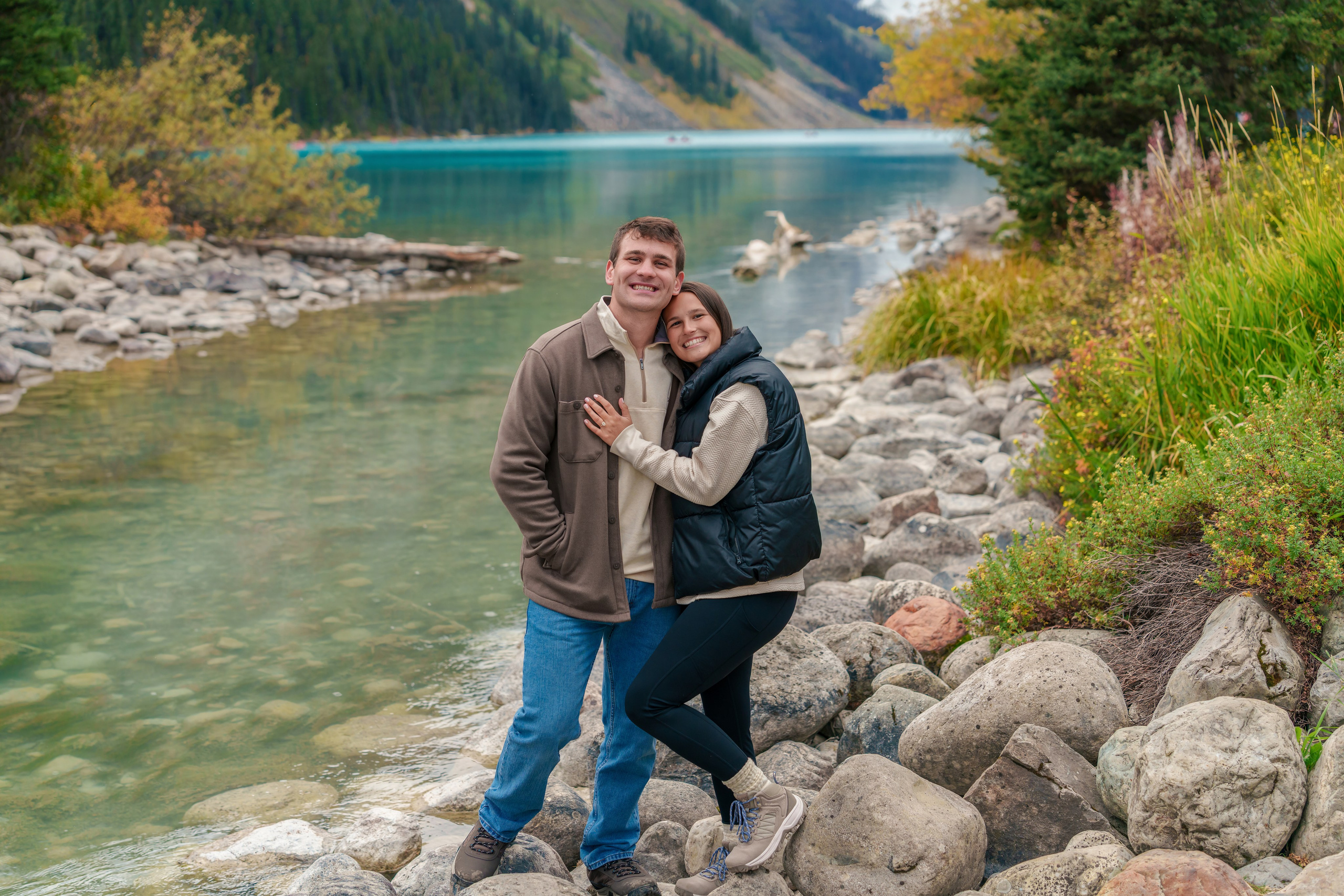 Evan & Alexis — Surprise Proposal — Lake Louise / Banff. Engagement, Wedding & Family Photographer in Calgary | allo Photography