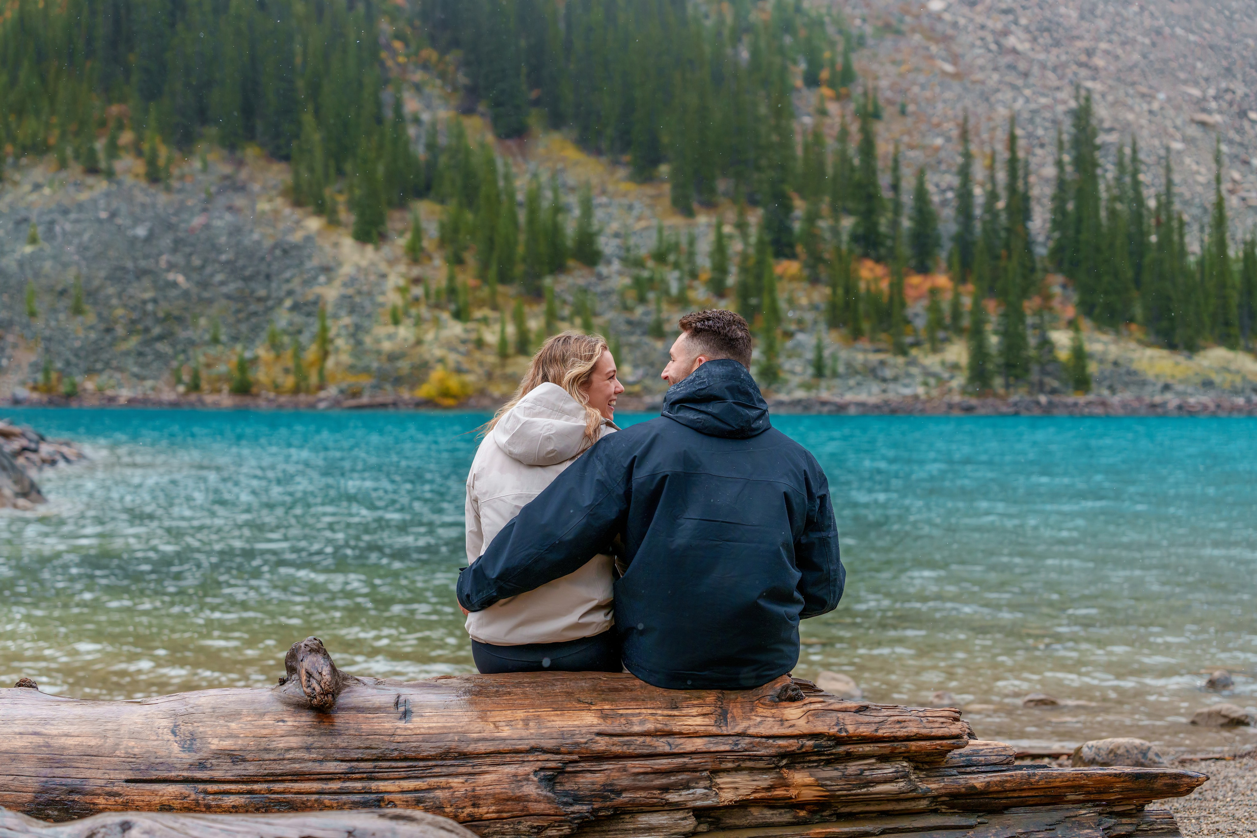 Dimitri & Valerie — Surprise Proposal / Moraine Lake — Banff. Engagement, Wedding & Family Photographer in Calgary | allo Photography
