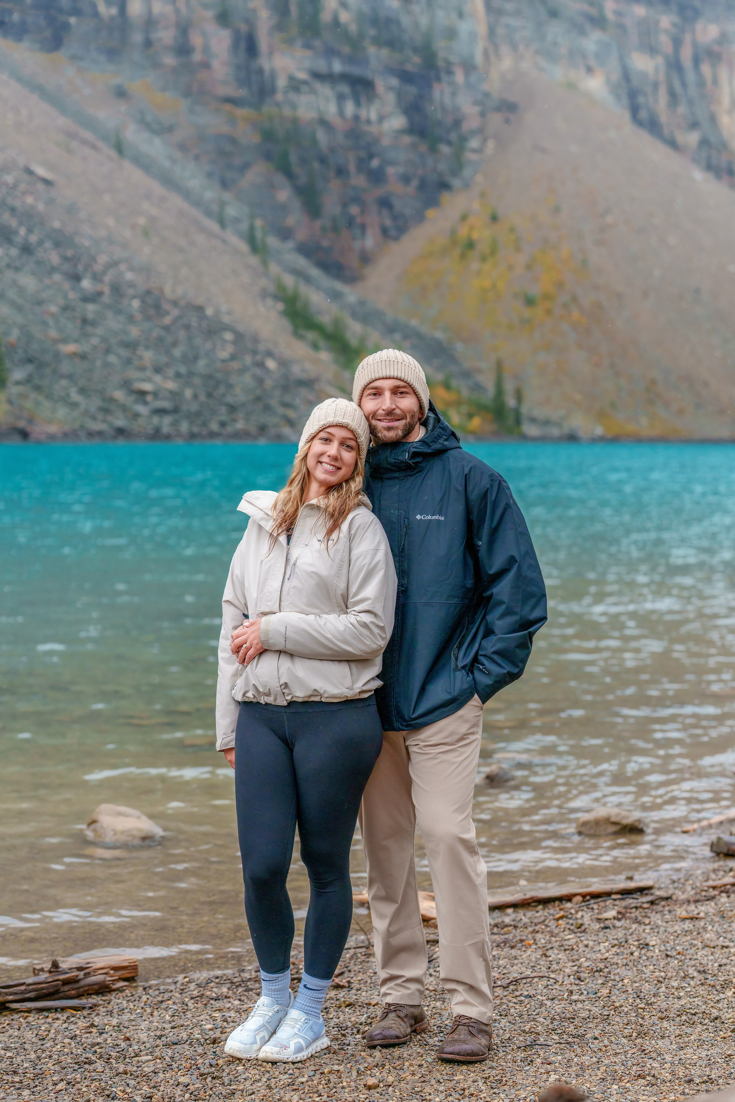 Dimitri & Valerie — Surprise Proposal / Moraine Lake — Banff. Engagement, Wedding & Family Photographer in Calgary | allo Photography