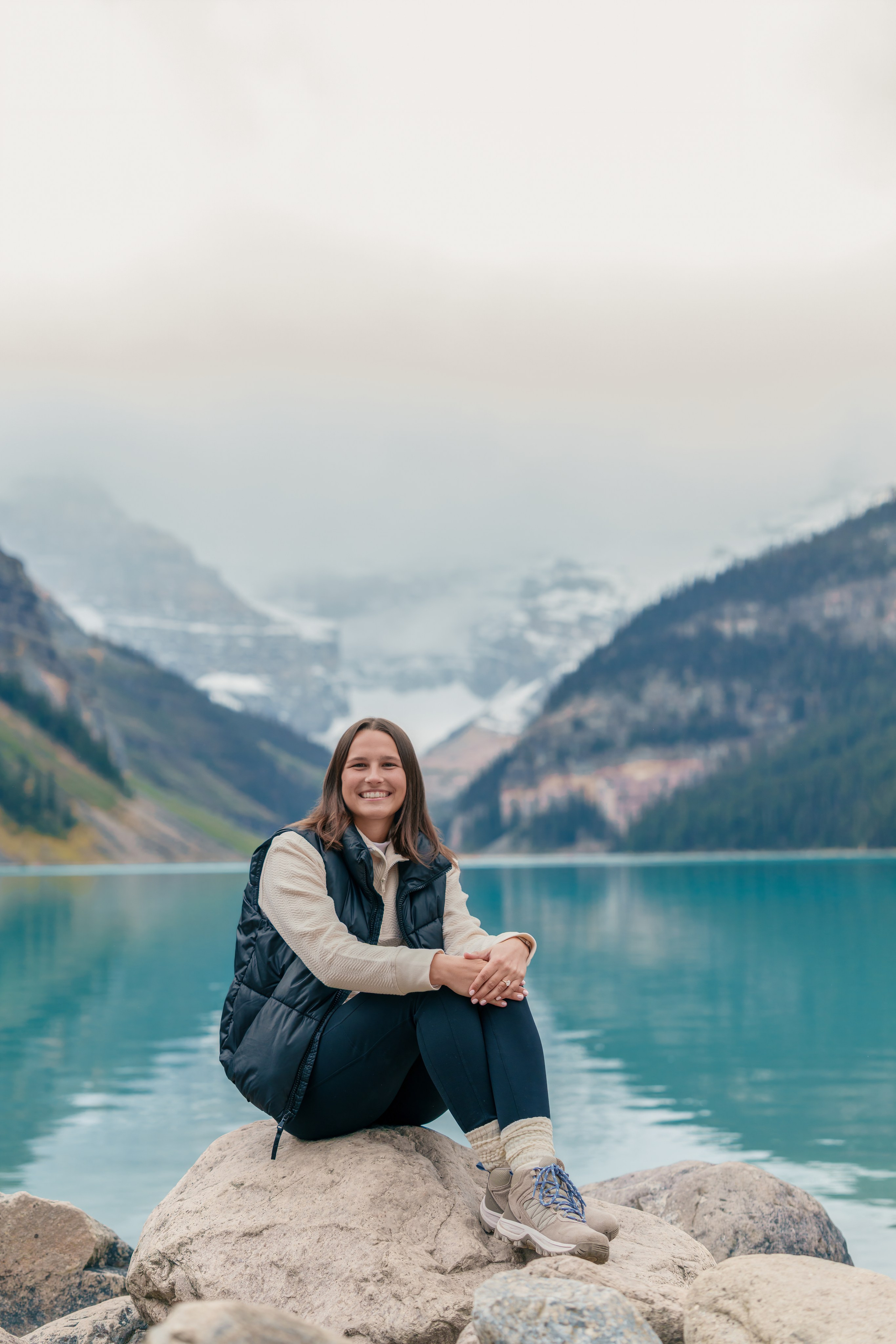 Evan & Alexis — Surprise Proposal — Lake Louise / Banff. Engagement, Wedding & Family Photographer in Calgary | allo Photography