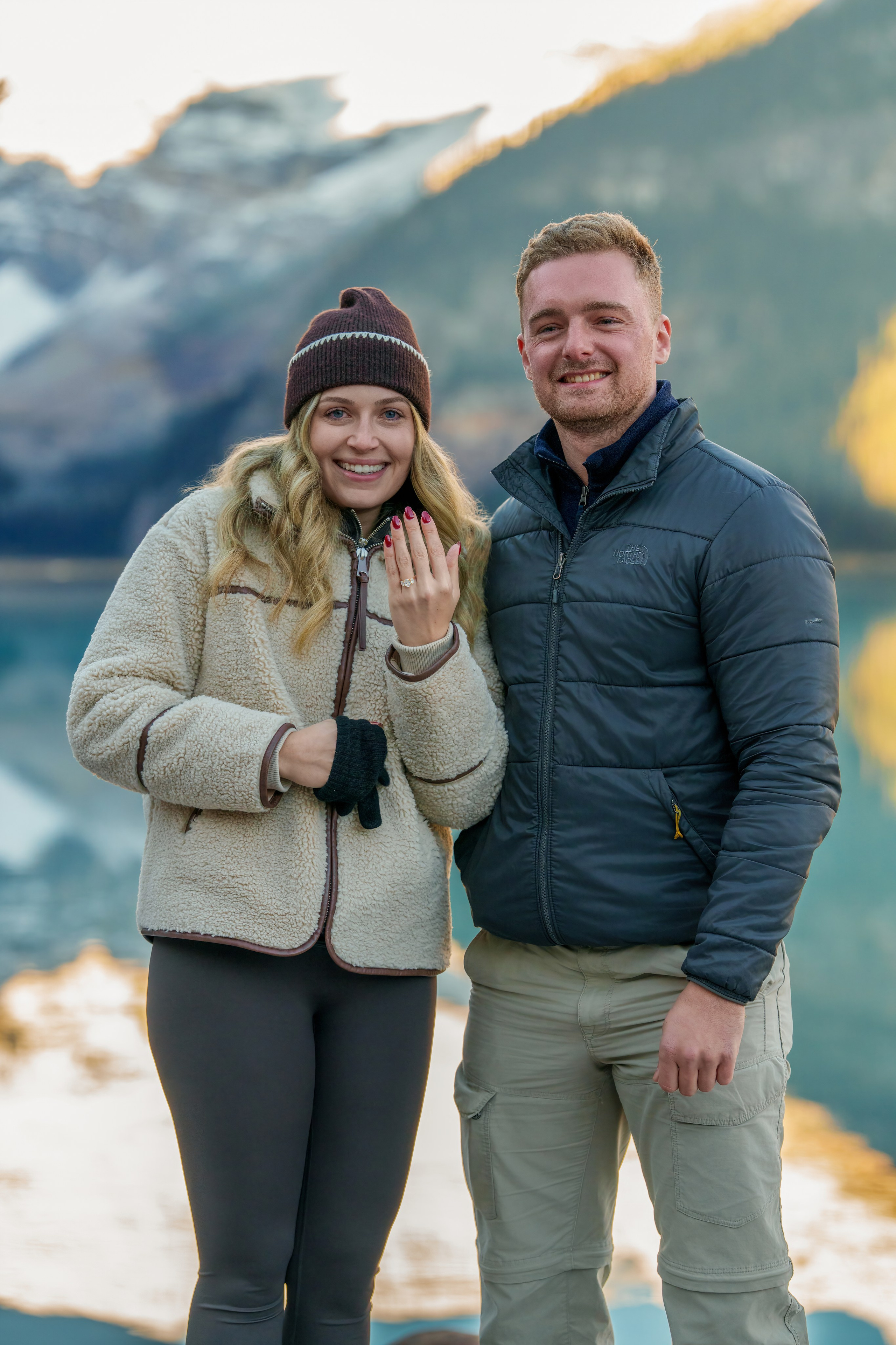 Harry & Steph — Surprise Proposal — Lake Louise / Banff. Engagement, Wedding & Family Photographer in Calgary | allo Photography