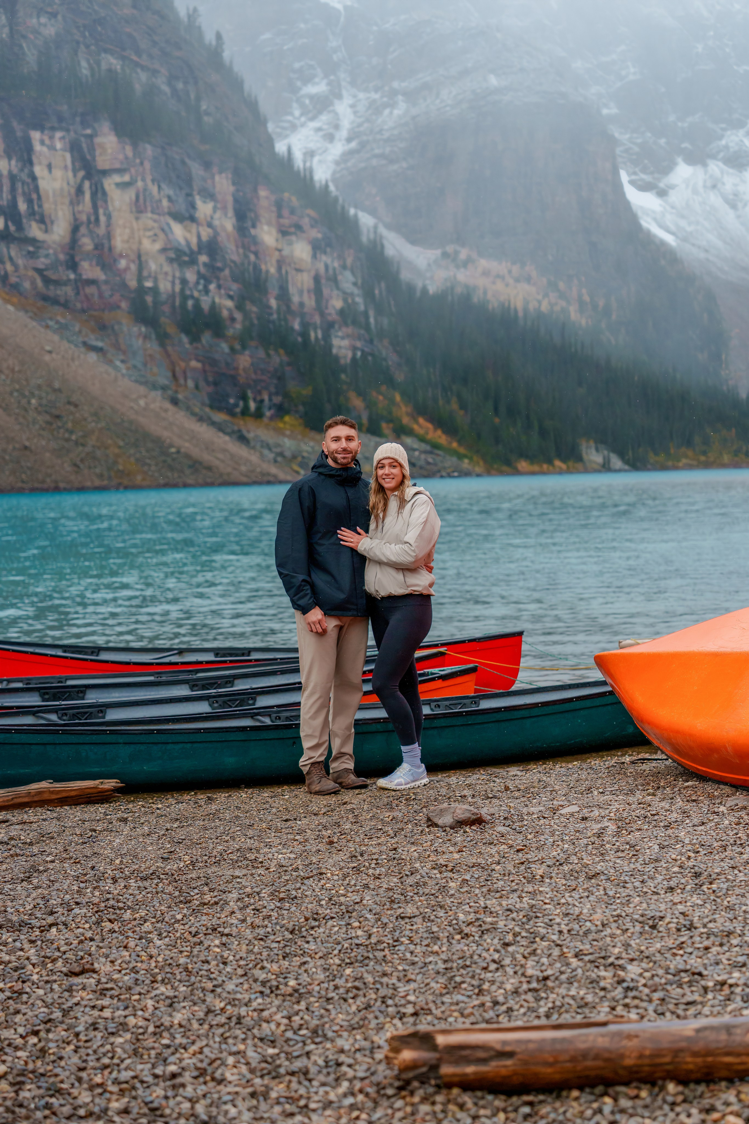 Dimitri & Valerie — Surprise Proposal / Moraine Lake — Banff. Engagement, Wedding & Family Photographer in Calgary | allo Photography