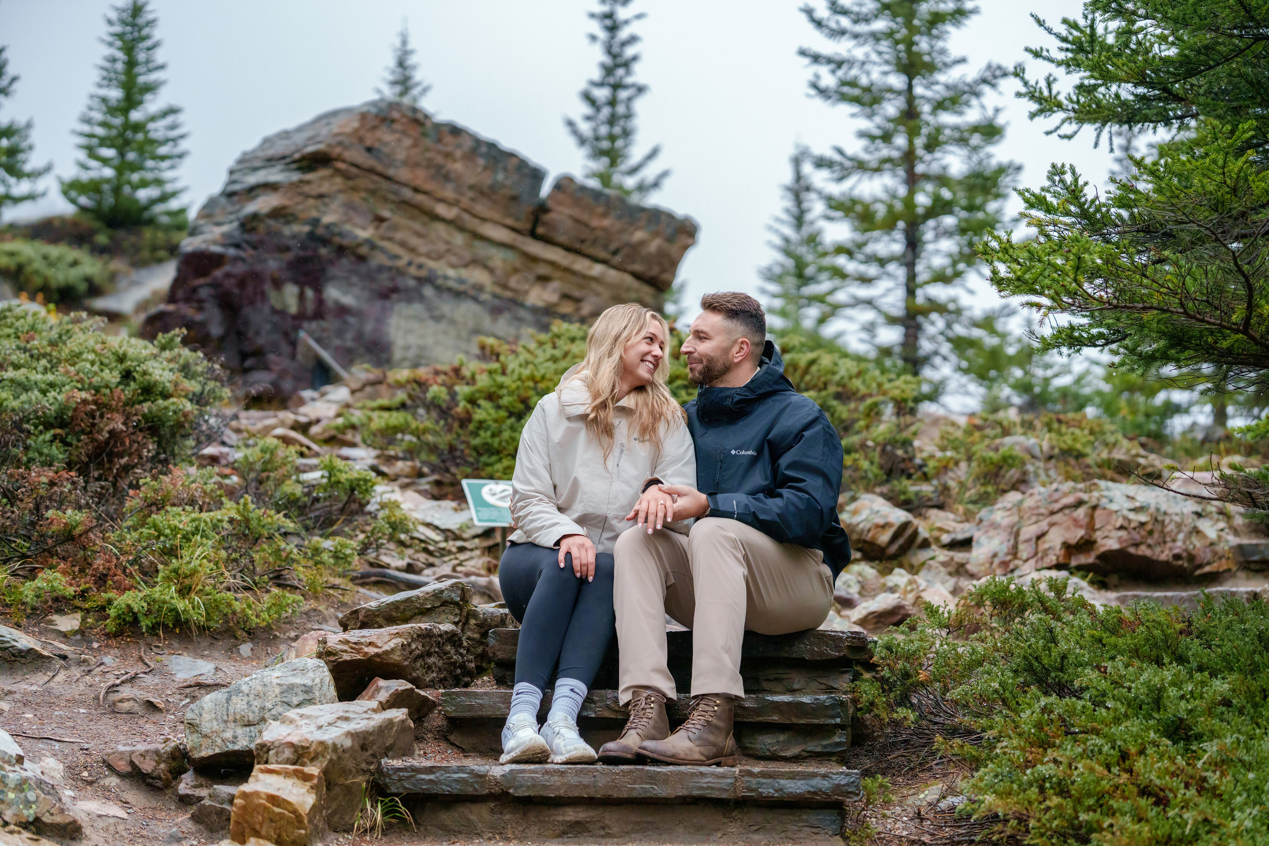 Dimitri & Valerie — Surprise Proposal / Moraine Lake — Banff. Engagement, Wedding & Family Photographer in Calgary | allo Photography