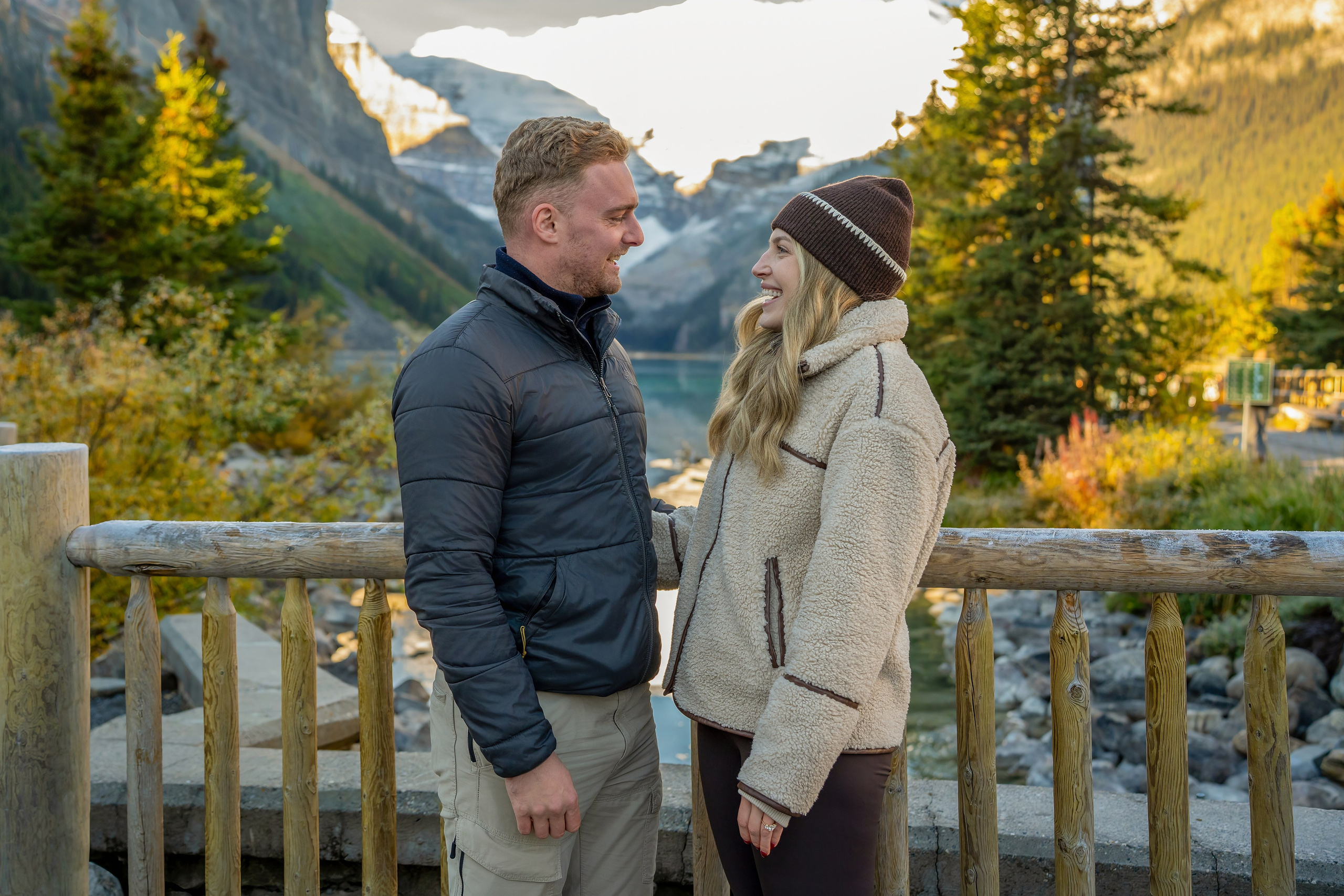 Harry & Steph — Surprise Proposal — Lake Louise / Banff. Engagement, Wedding & Family Photographer in Calgary | allo Photography