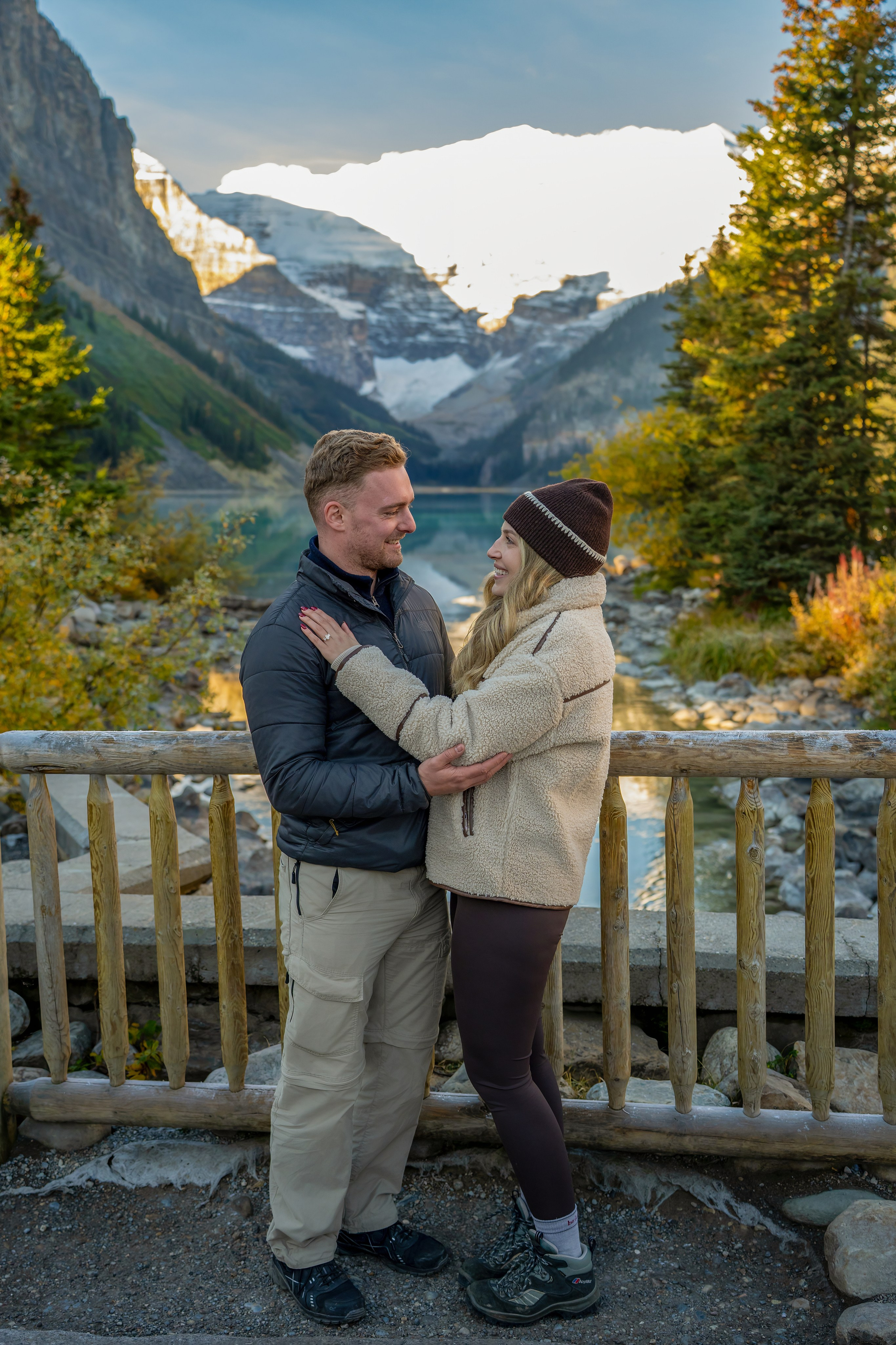 Harry & Steph — Surprise Proposal — Lake Louise / Banff. Engagement, Wedding & Family Photographer in Calgary | allo Photography