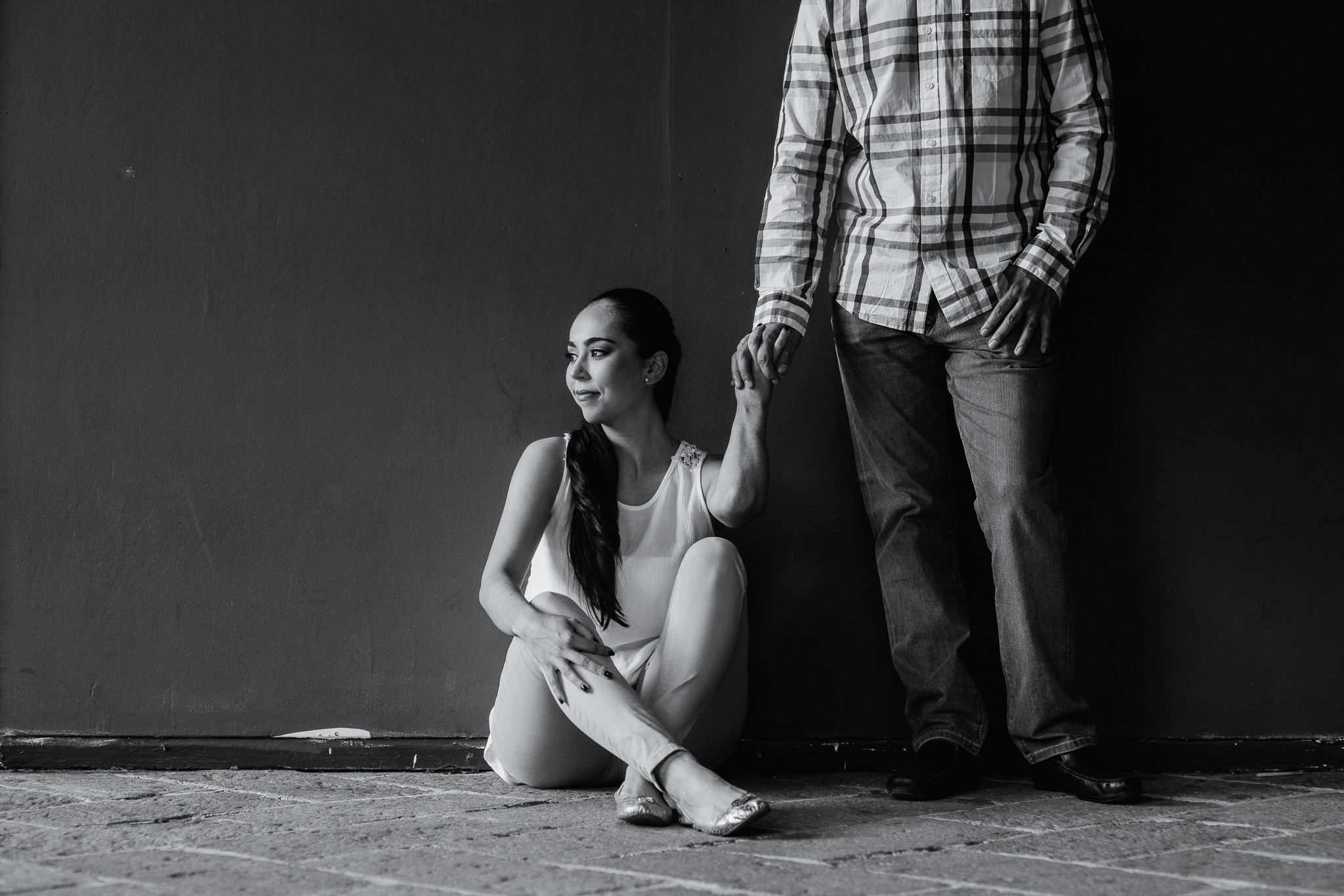 Isabela y David: Sesión pre boda en centro histórico de San Luis Potosí. Fotógrafo de bodas