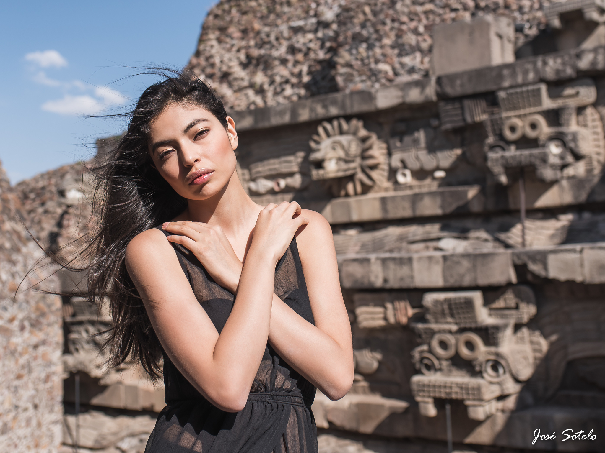 Session Portafolio Effy. Teotihuacan, Mexico. 2017. José Sotelo