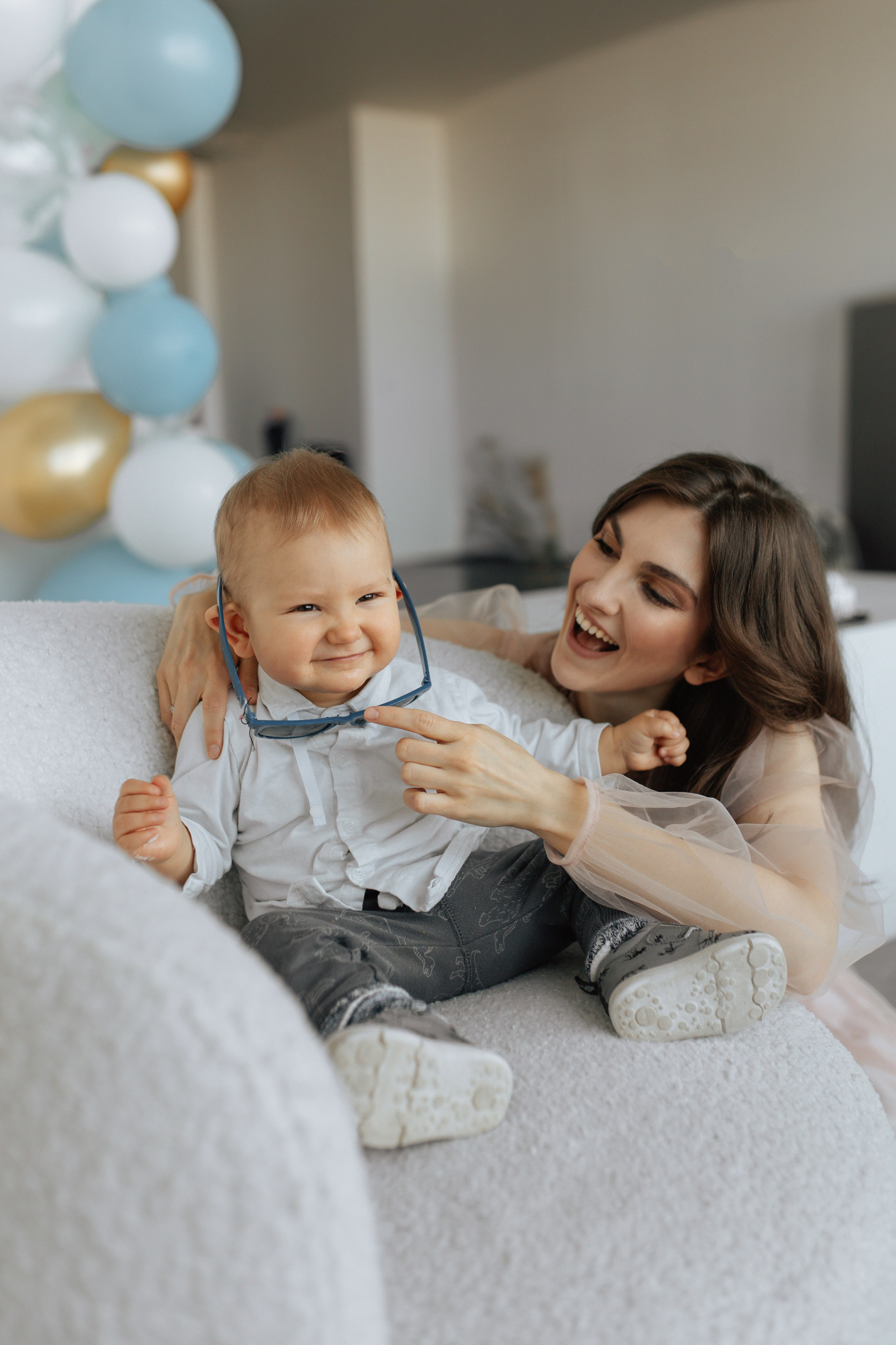 Aleksandr’s first birthday. Photographer Elvira Hryshchenko