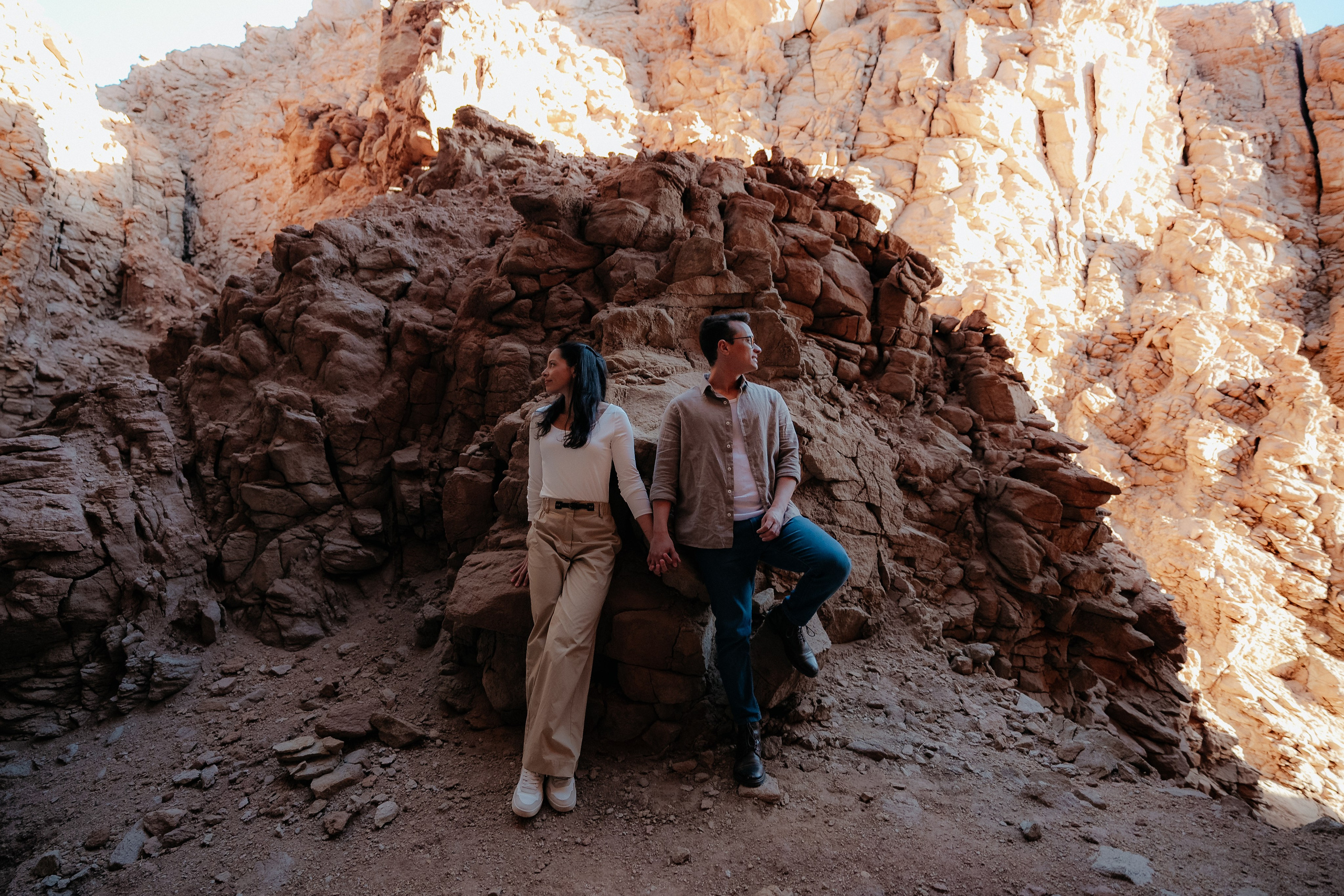 Vale dos Cogumelos — Sessão casual. Fotógrafo em San Pedro de Atacama