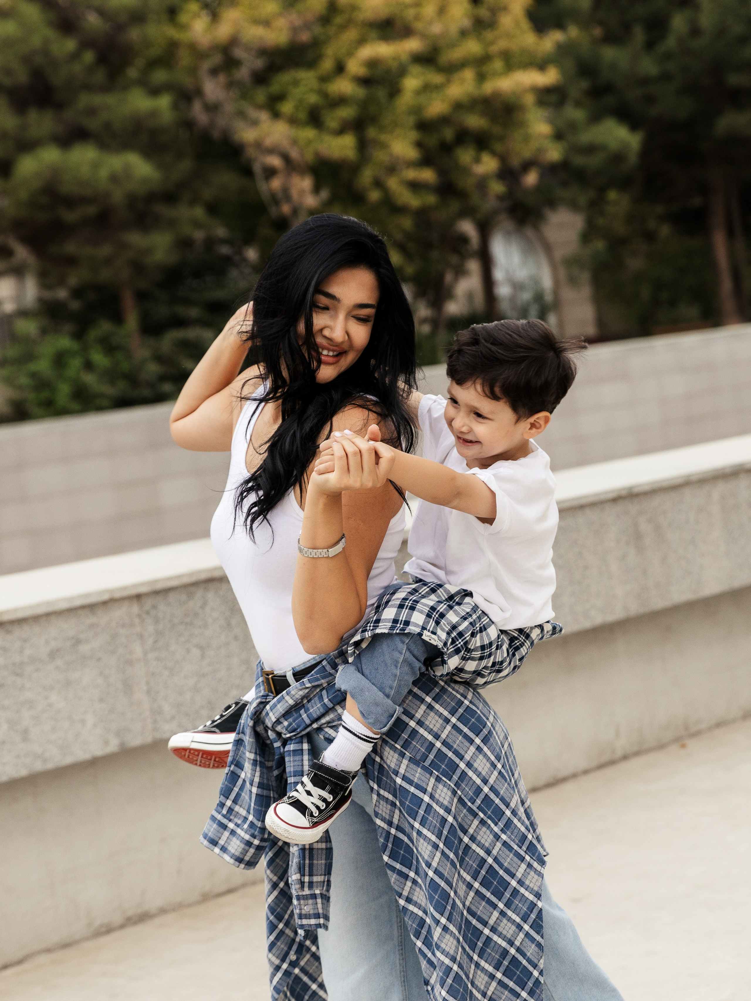 At the city. Family and wedding photographer in Bangkok, Thailand