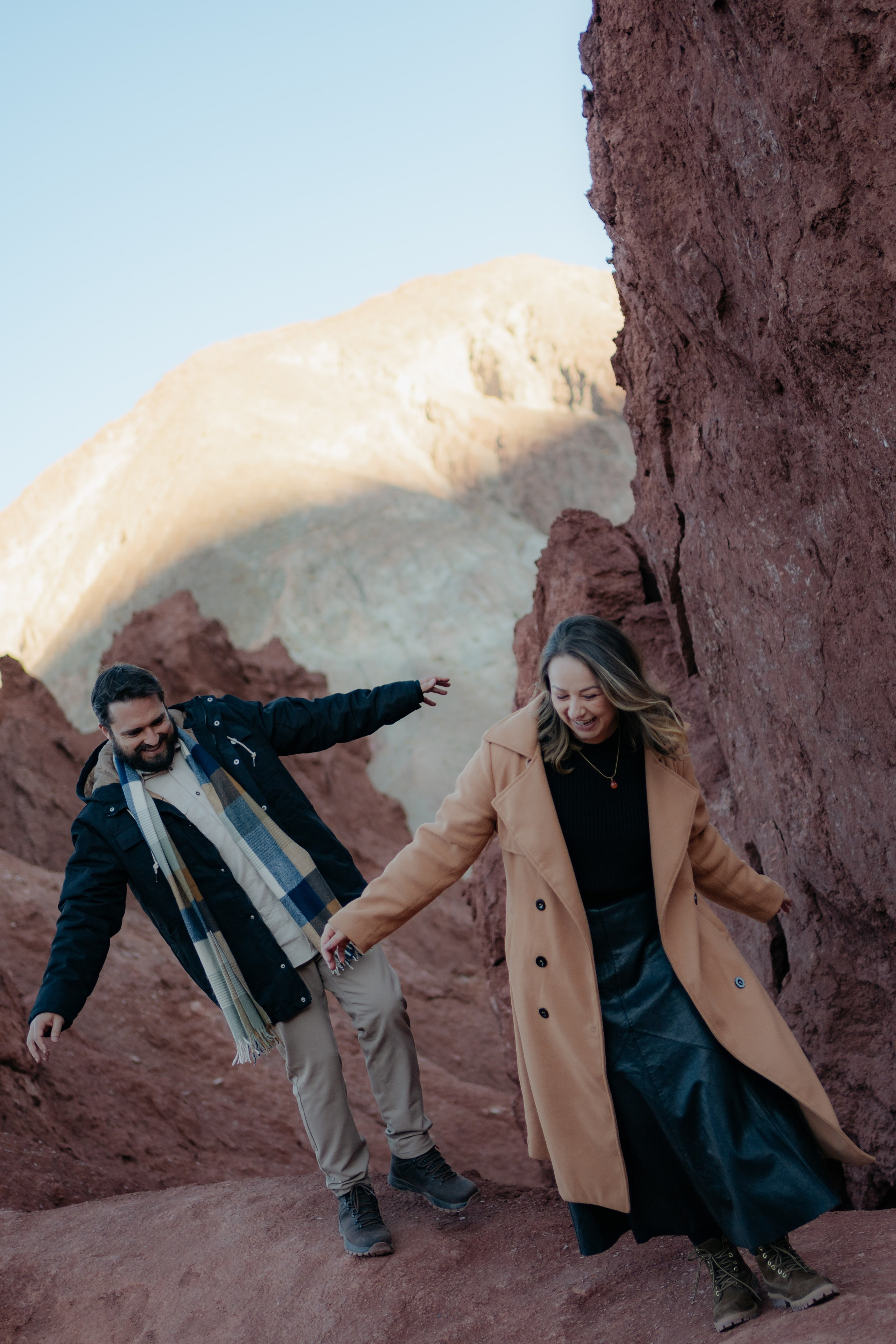 Vale do Arcoíris — Ensaio casual. Fotógrafo em San Pedro de Atacama
