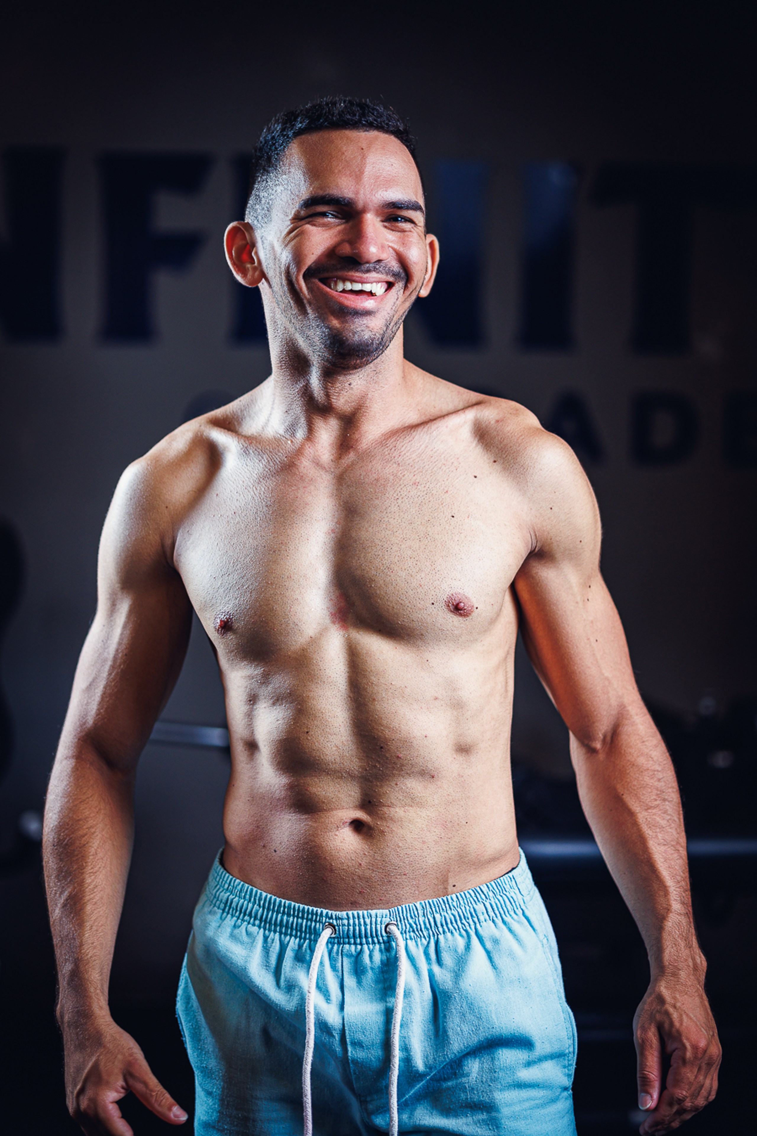 Retrato dentro da academia. Lucas Edgard, Fotógrafo em Teresina — PI. Família, Festas, Casais, Gestantes e Retratos Profissionais
