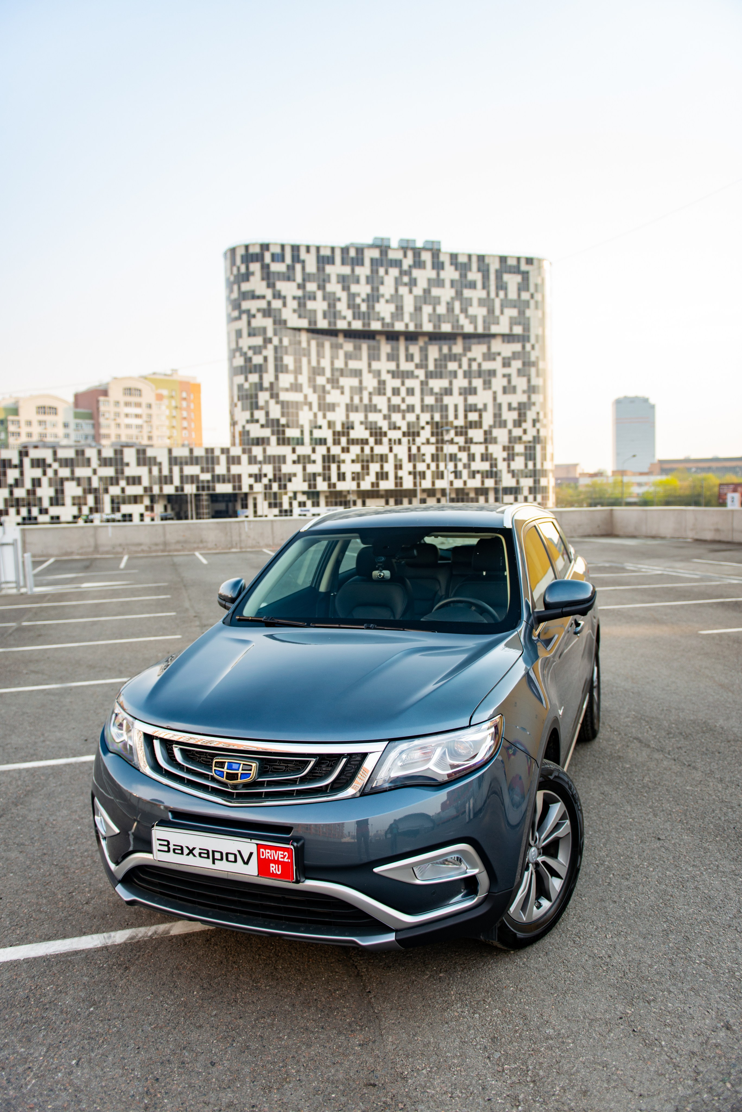 Фотосъемка автомобиля Geely Atlas. PHOTOGRAPHER QUINTANA ROO
