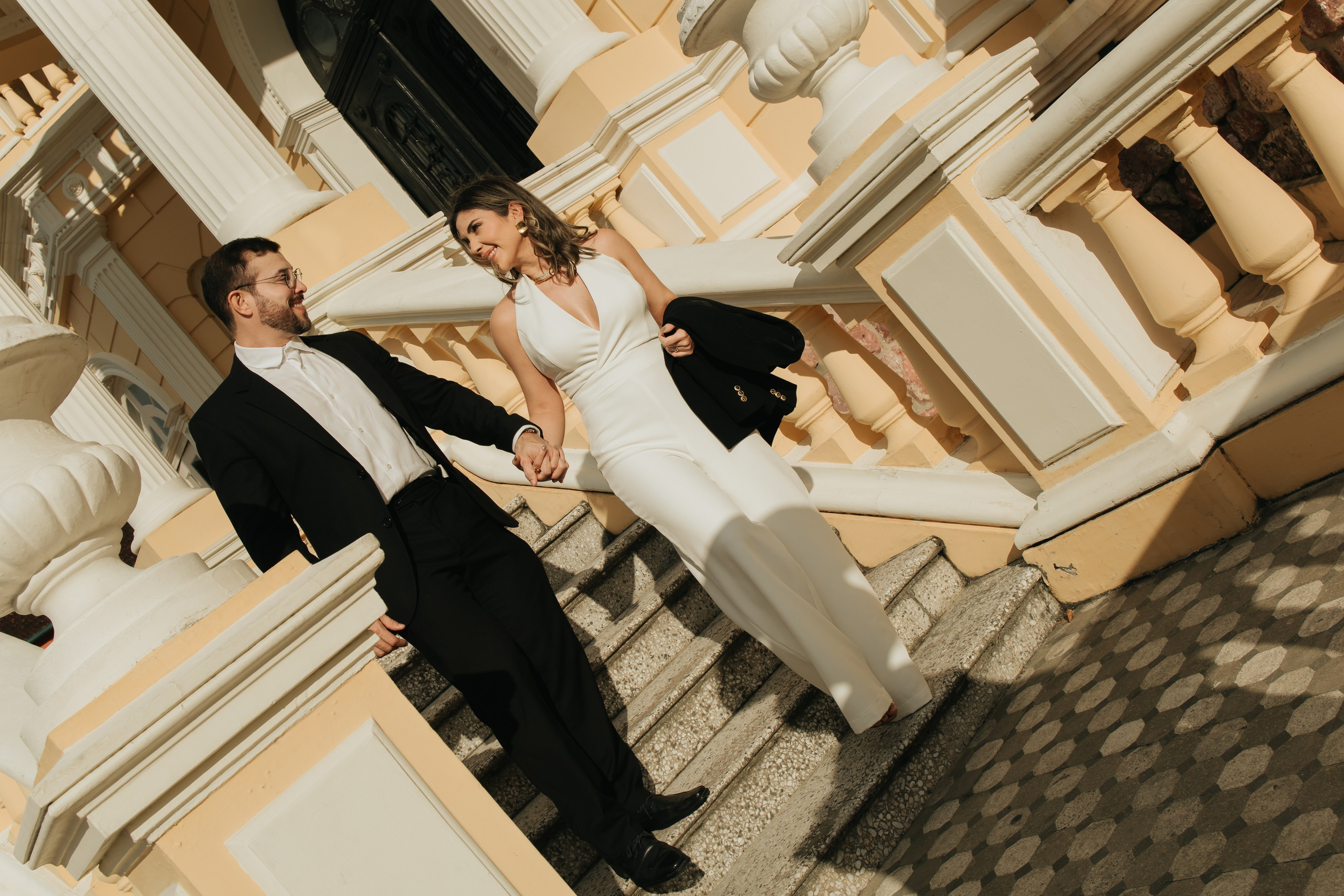 Karol e Rapha — Mirante Lúcia Almeida, Praça Jefferson Péres. Fotógrafo de Casamentos em Manaus — Leandro Santos