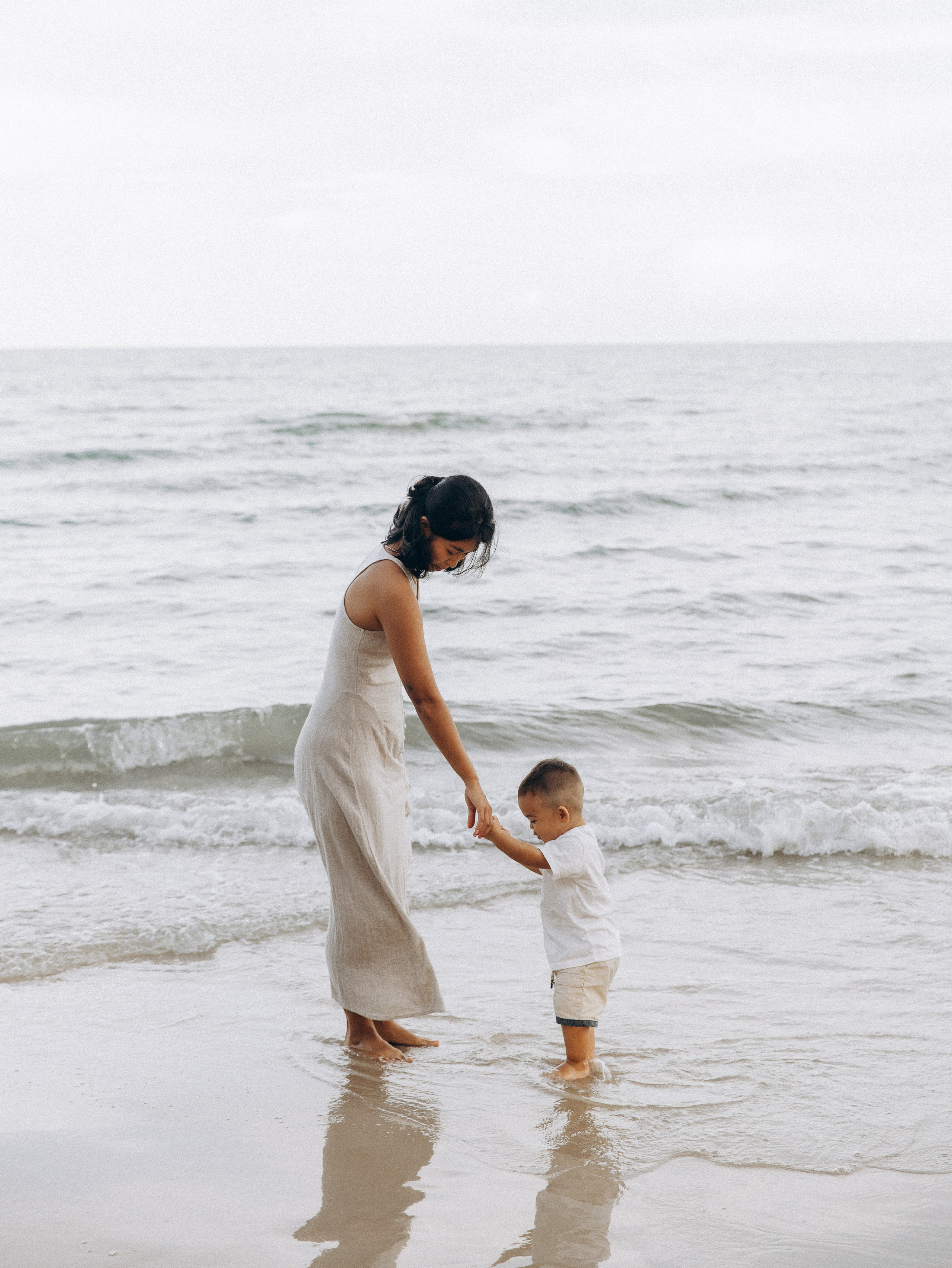At the beach. Family and wedding photographer in Bangkok, Thailand