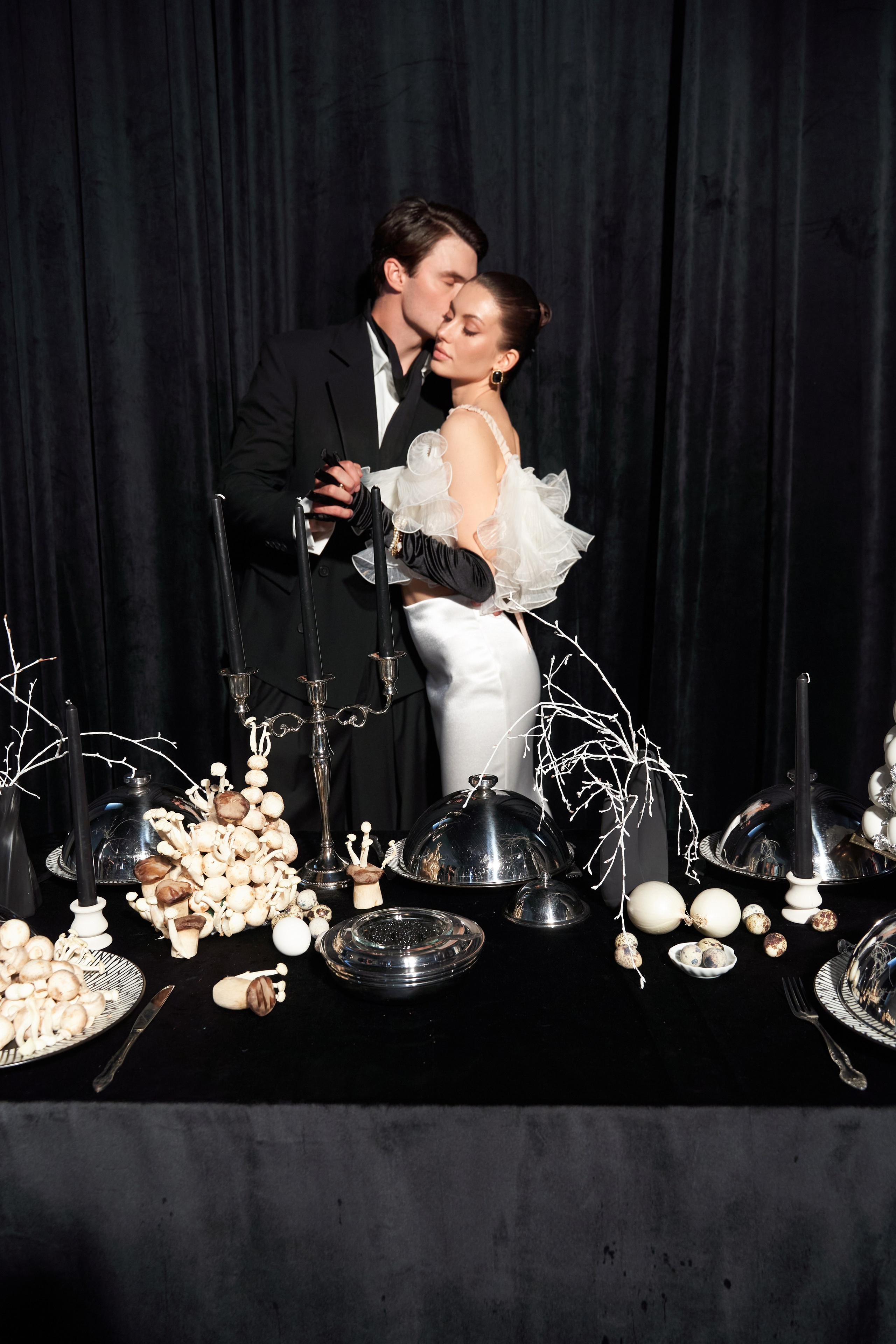 Wedding Anniversary Dinner. Julia & Michael. Wedding & Portrait Photographer in Cancun, Tulum & Mexico City — Elena Ruzgis