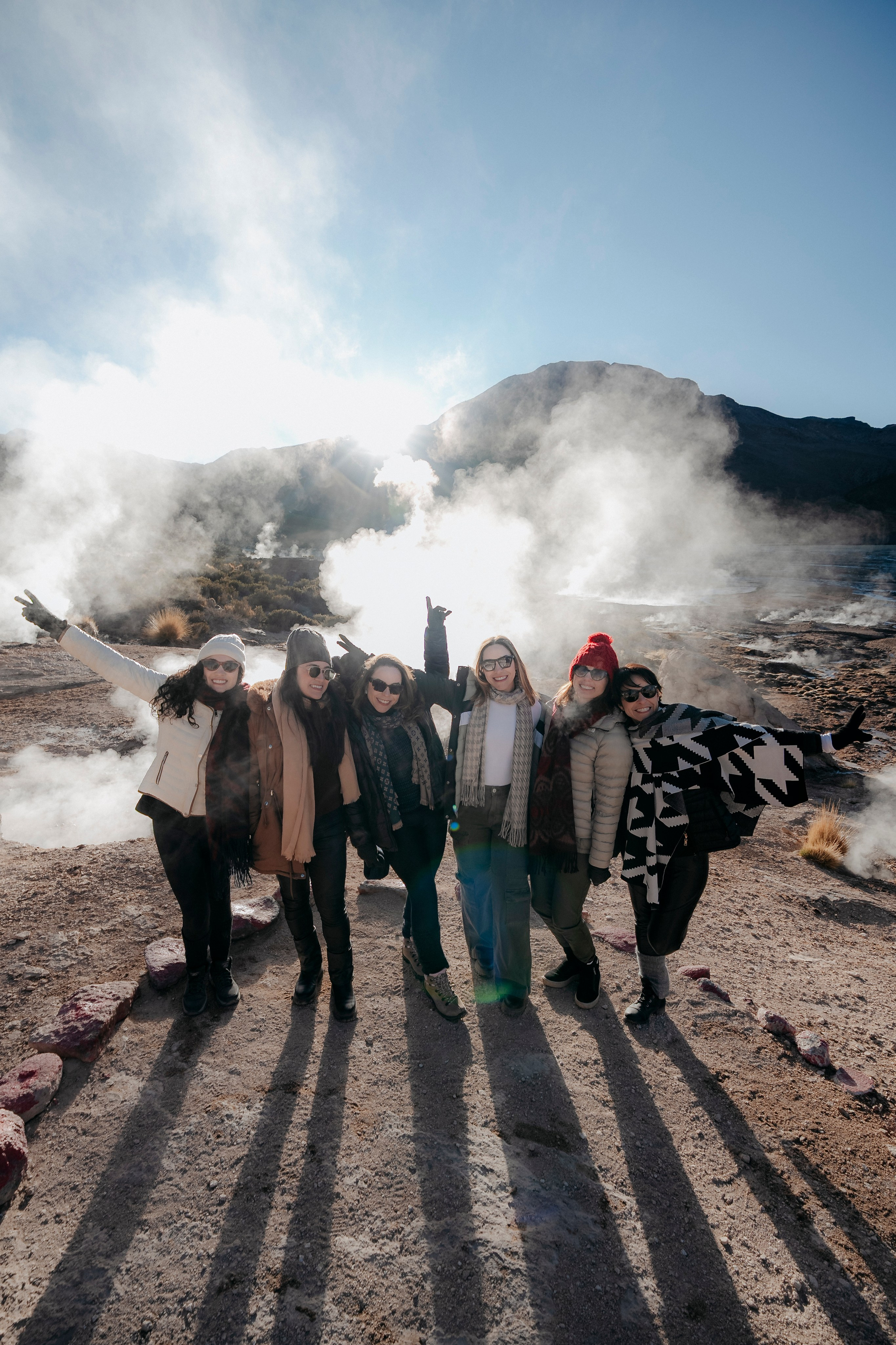 Cobertura de passeio — Geyser el Tatio. Fotógrafo em San Pedro de Atacama