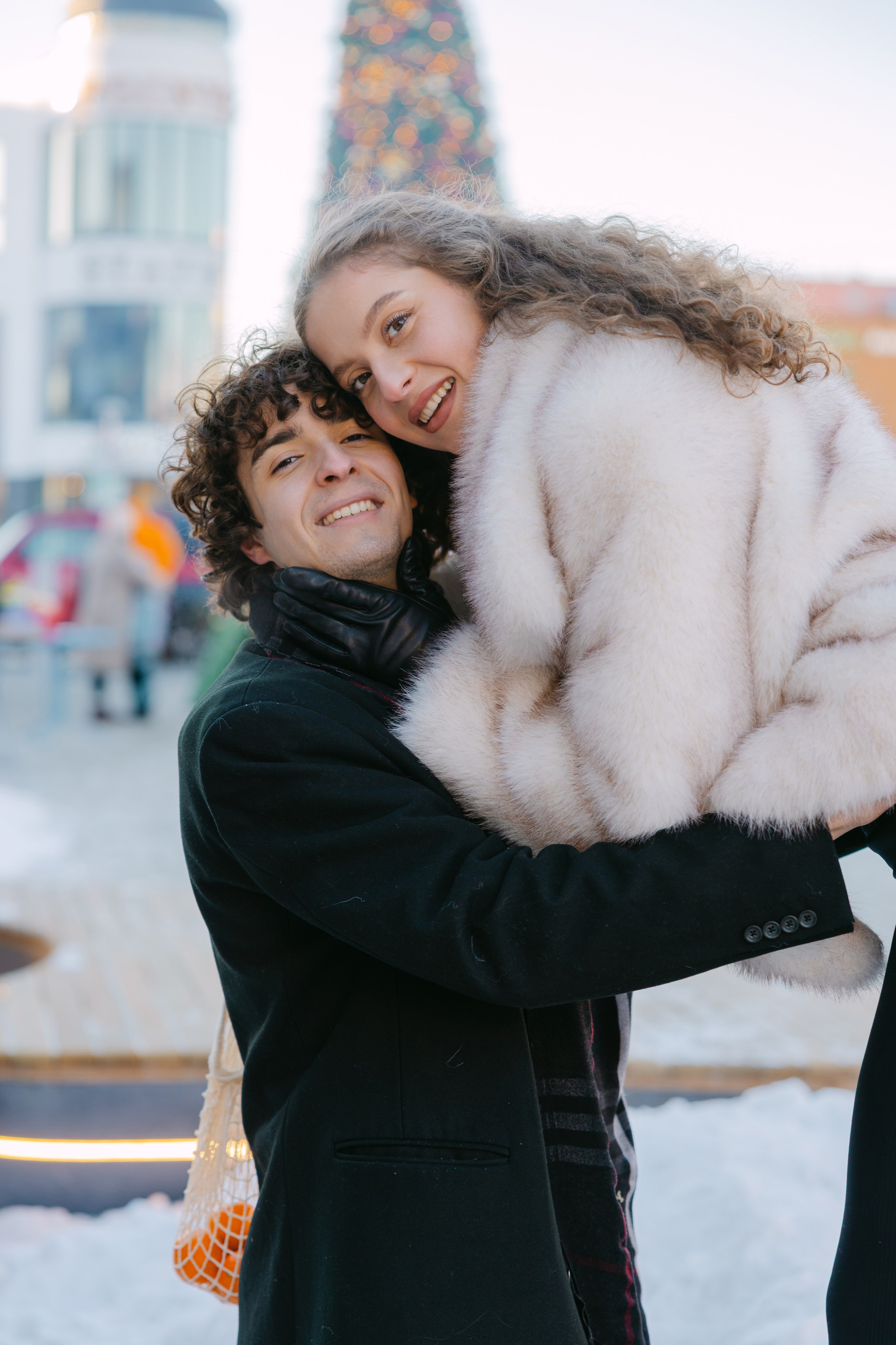 Christmas magic together. Photographer Elvira Hryshchenko