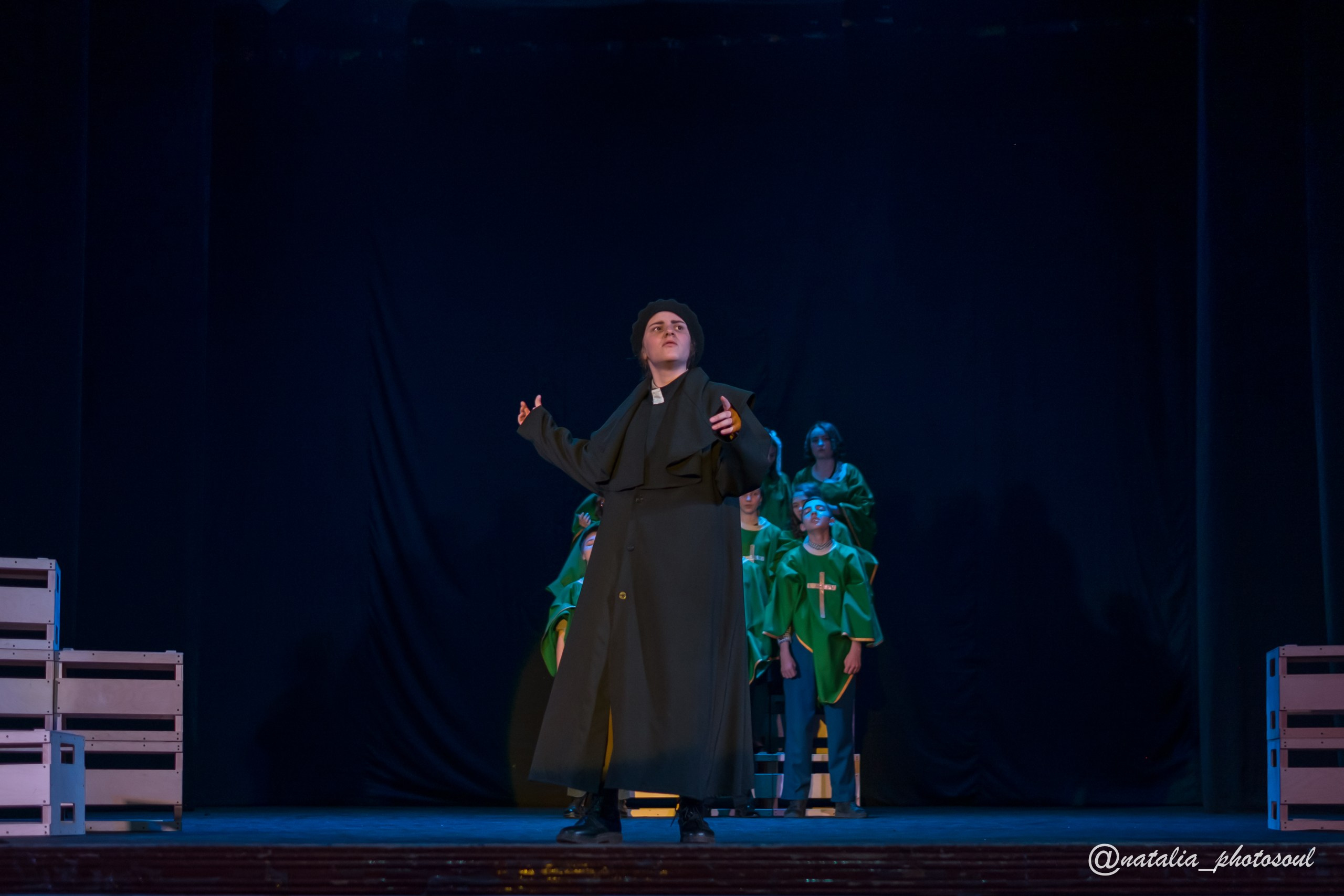 Performance “Our Town” School and Theater “Artist”. Photographer in Seoul Dobrokvashina Natalya