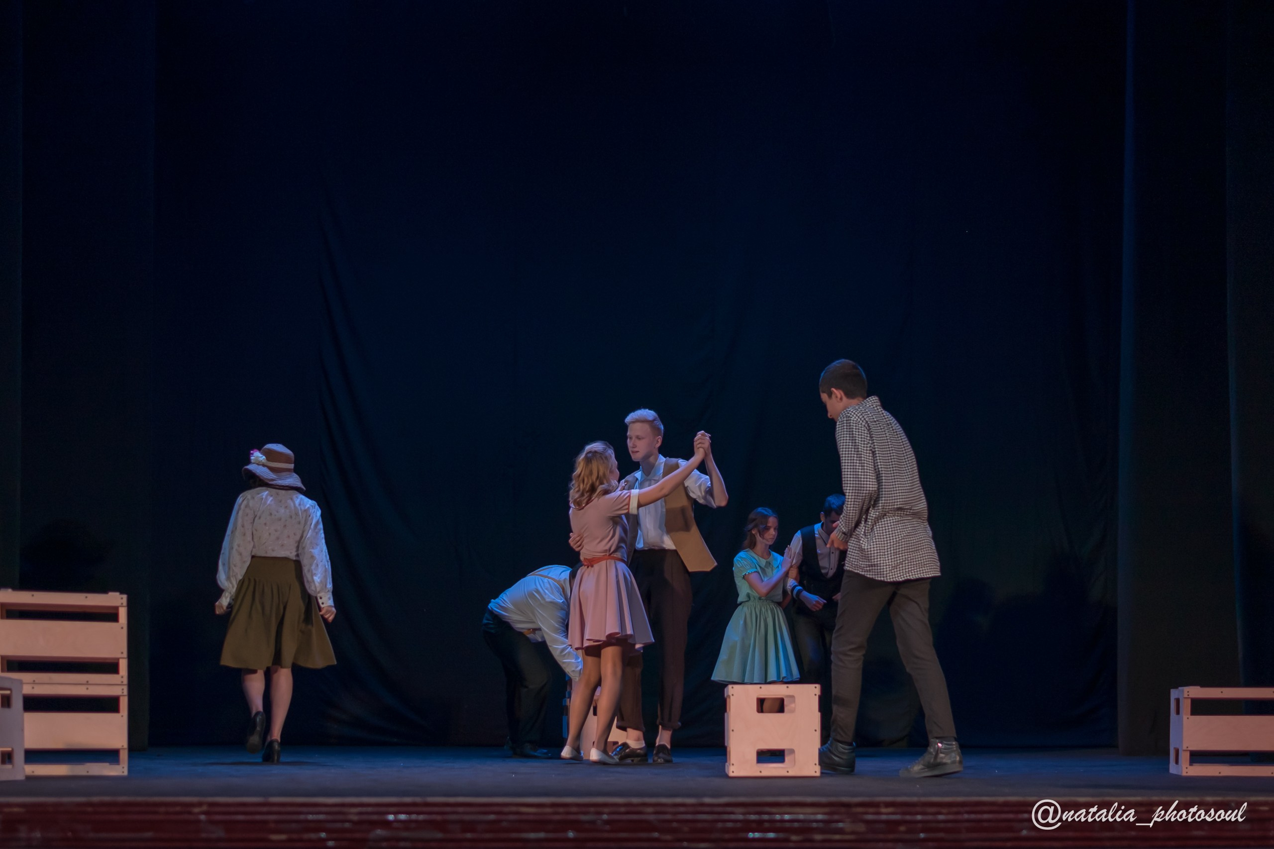 Performance “Our Town” School and Theater “Artist”. Photographer in Seoul Dobrokvashina Natalya