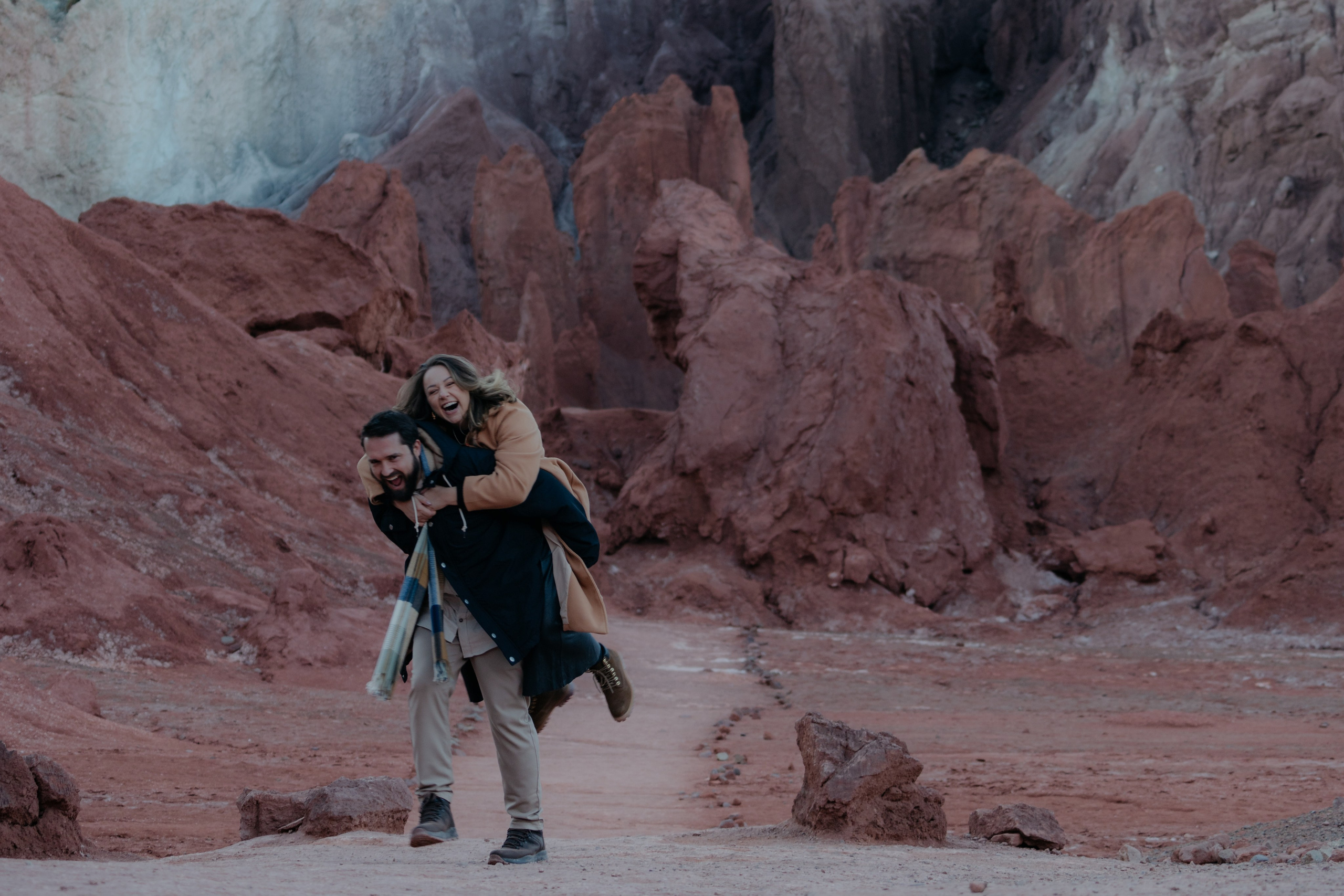 Vale do Arcoíris — Ensaio casual. Fotógrafo em San Pedro de Atacama