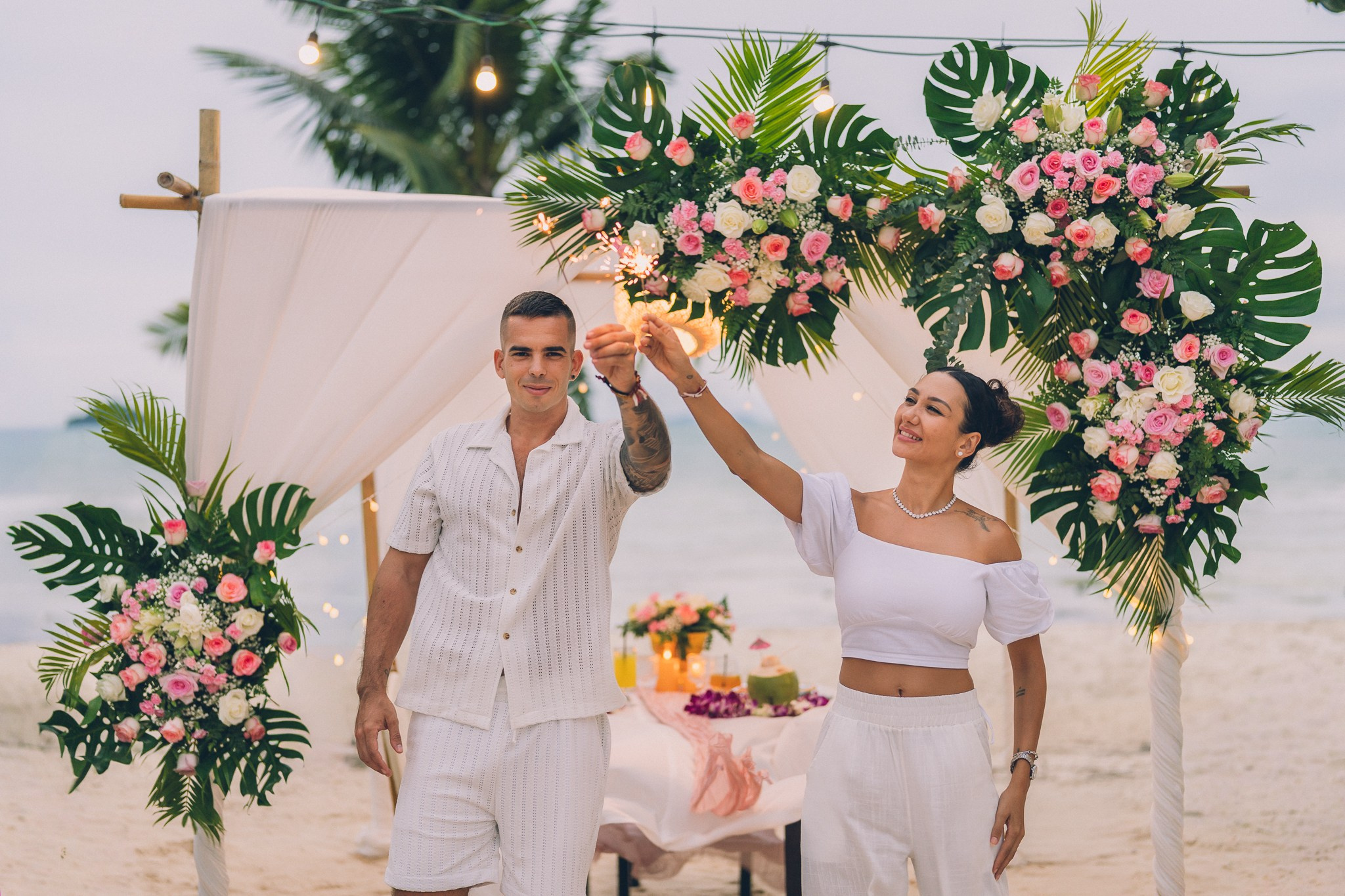 Alessandra La Corte and Alberto Quesada Salido. Wedding planner Magic Day Co