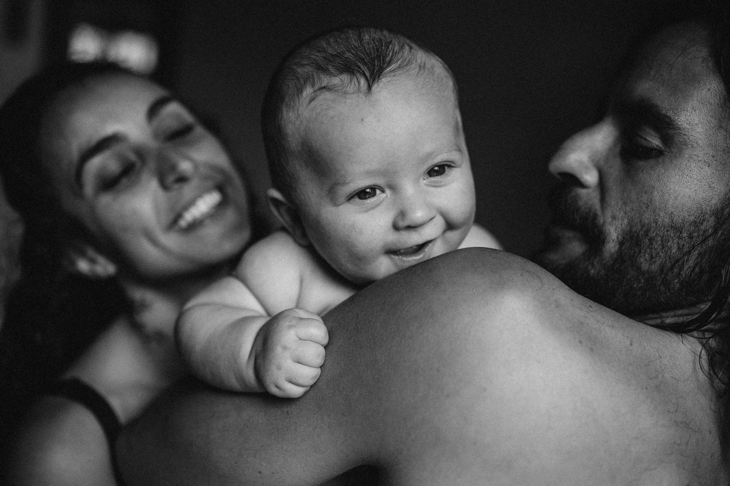 5 Meses do Aruã. Fotografa documental de familia e nascimento em Florianópolis SC Daria Ermolaev