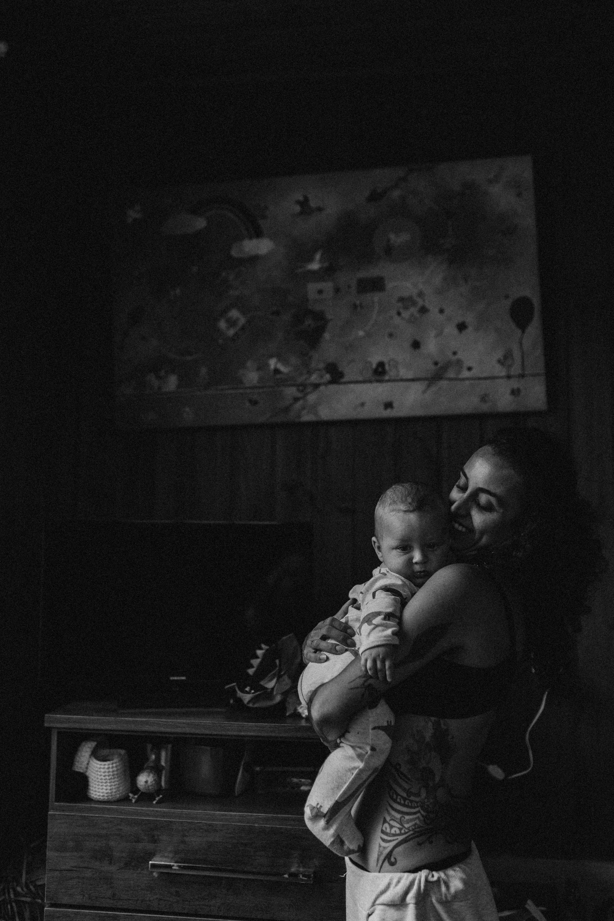 5 Meses do Aruã. Fotografa documental de familia e nascimento em Florianópolis SC Daria Ermolaev