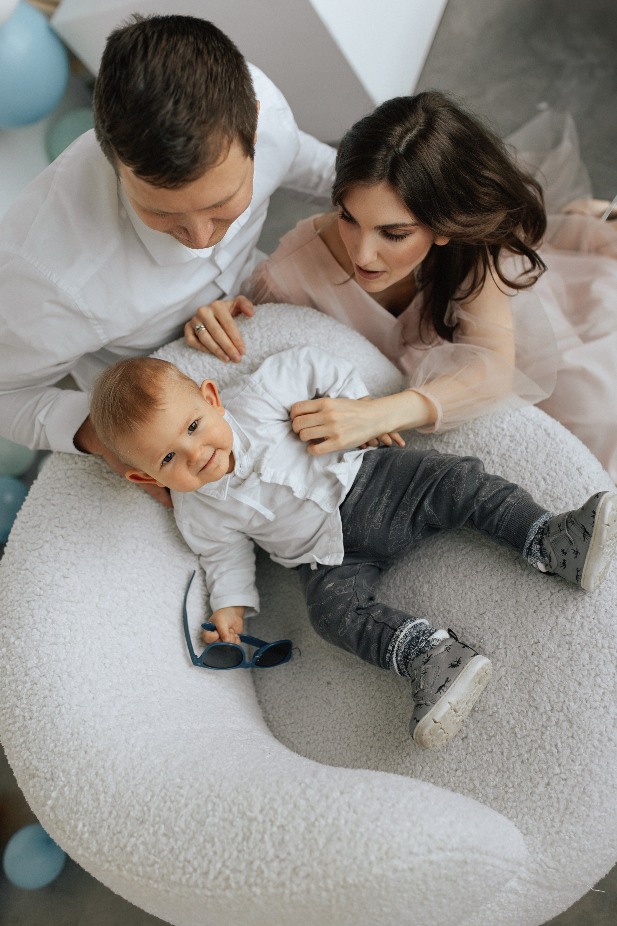Aleksandr’s first birthday. Photographer Elvira Hryshchenko
