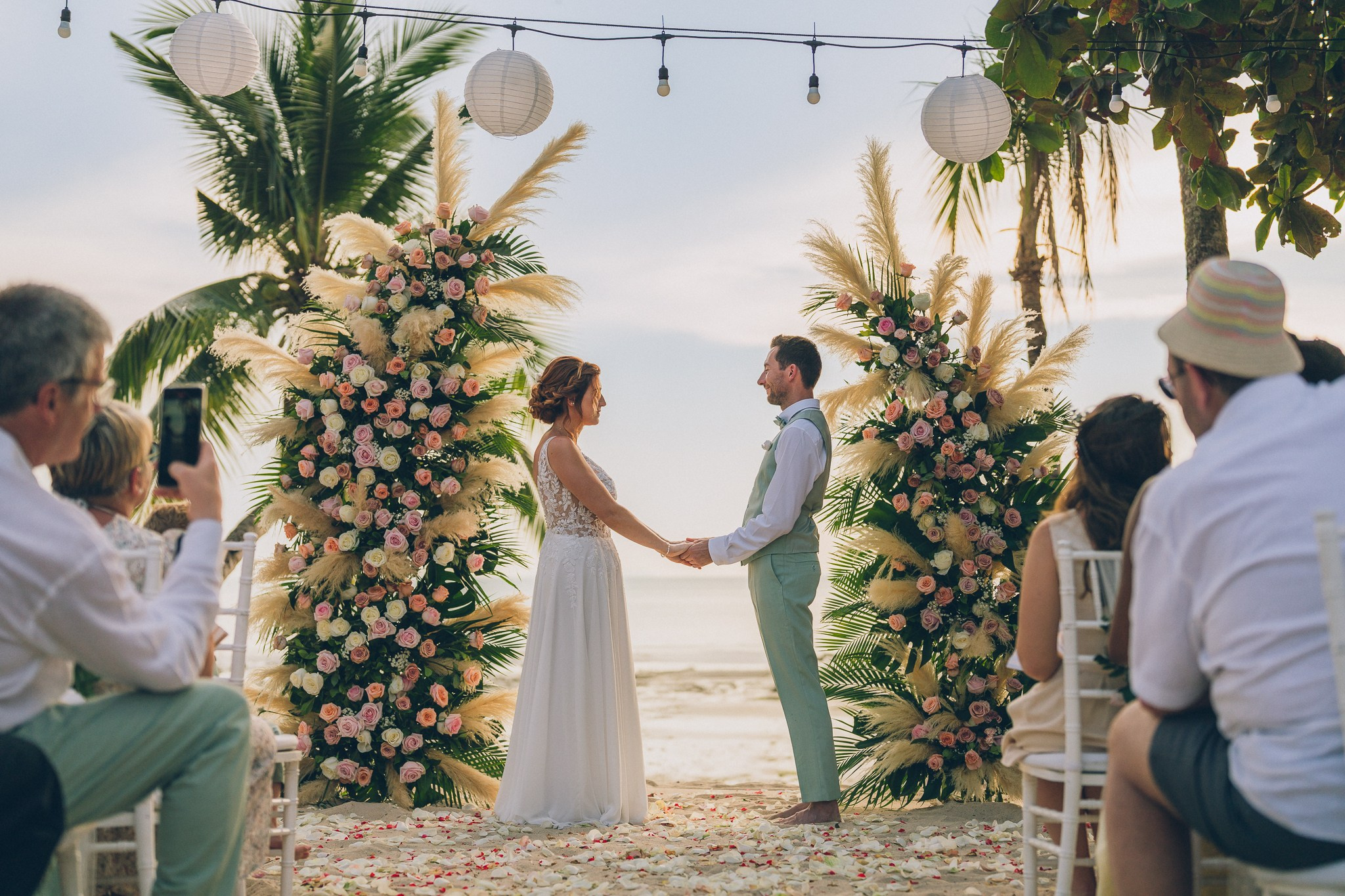 Private Resort Beach Wedding