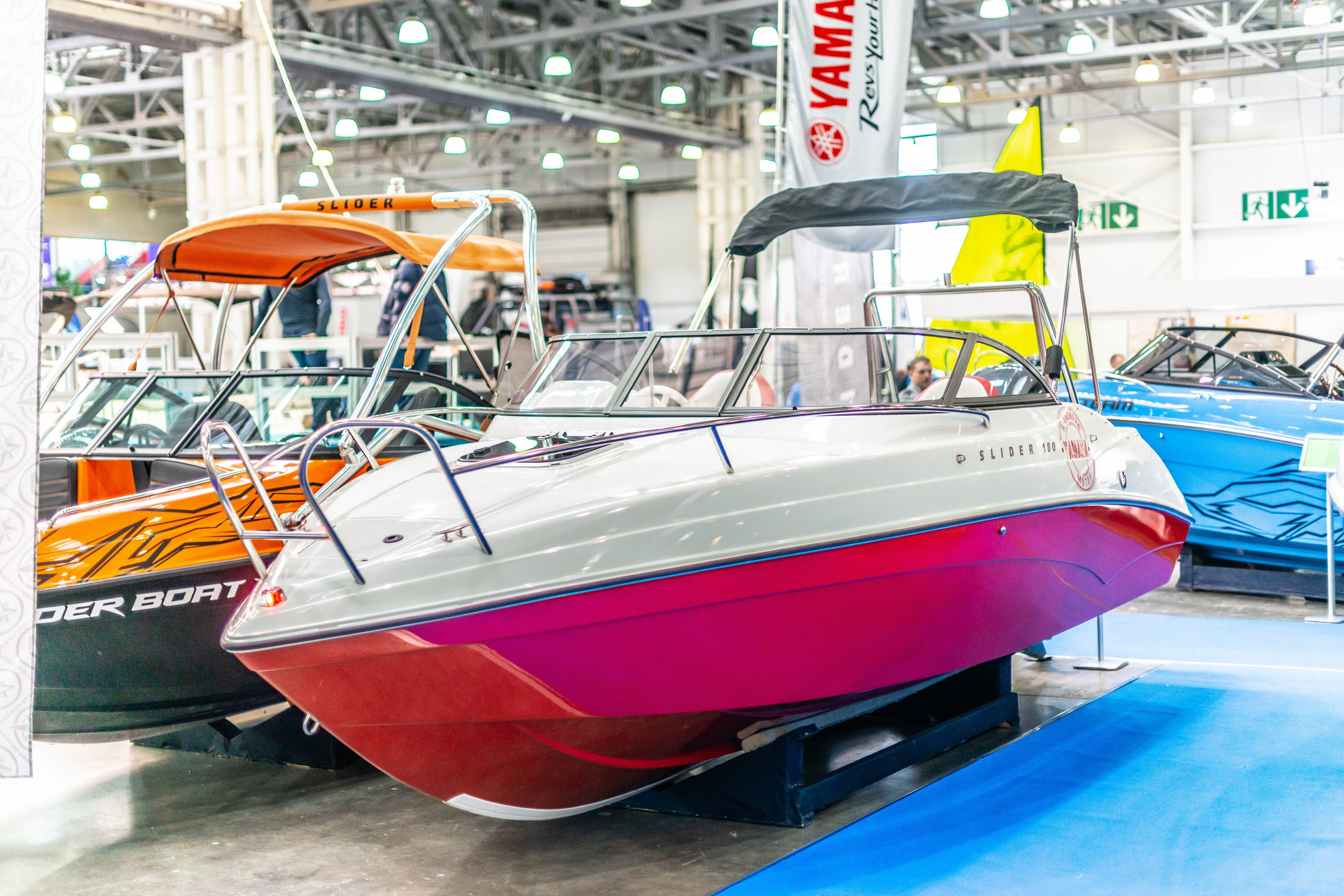 Фотосъемка лодок на Moscow Boat Show 2022. PHOTOGRAPHER QUINTANA ROO