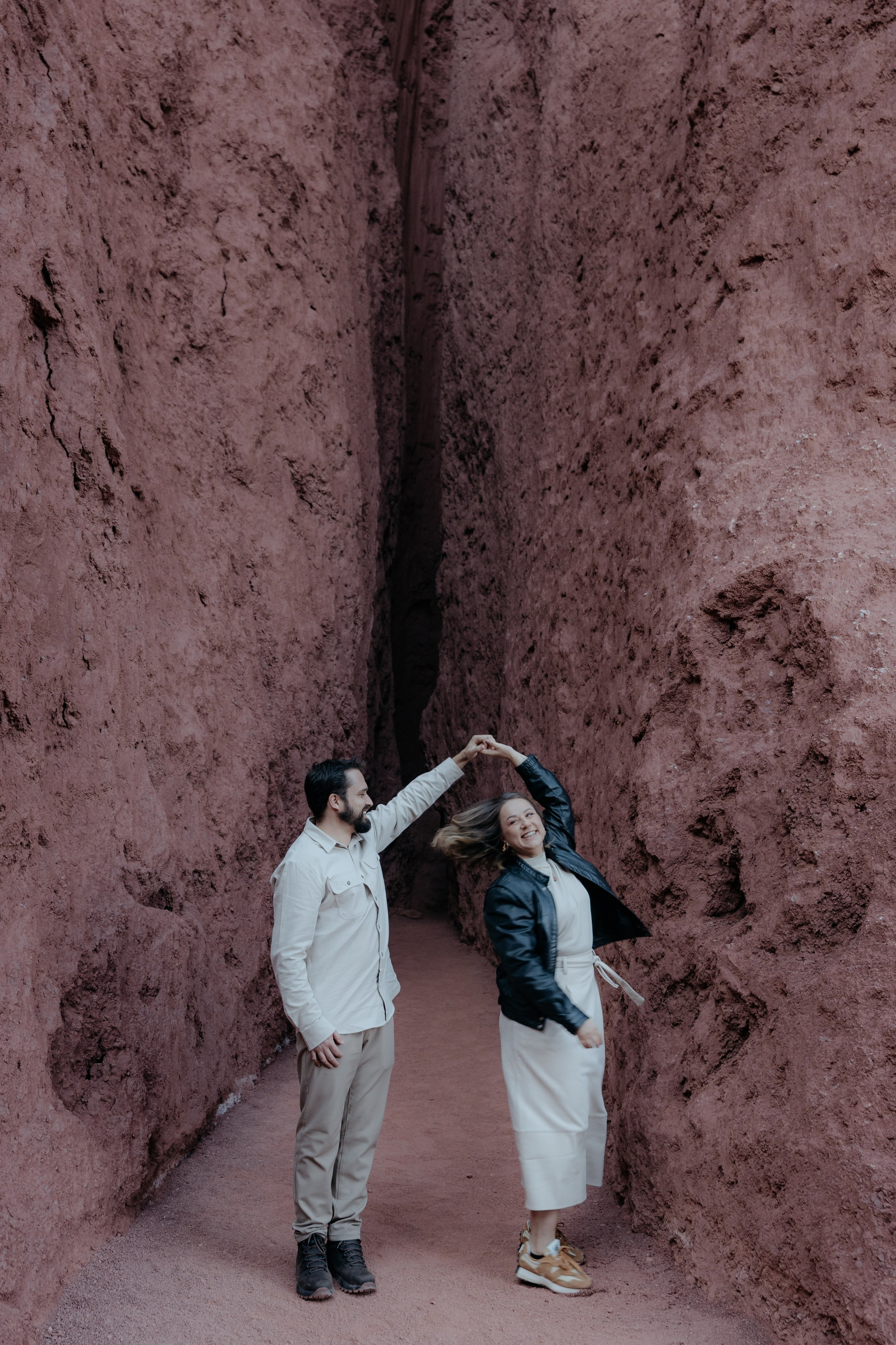 Vale do Arcoíris — Ensaio casual. Fotógrafo em San Pedro de Atacama