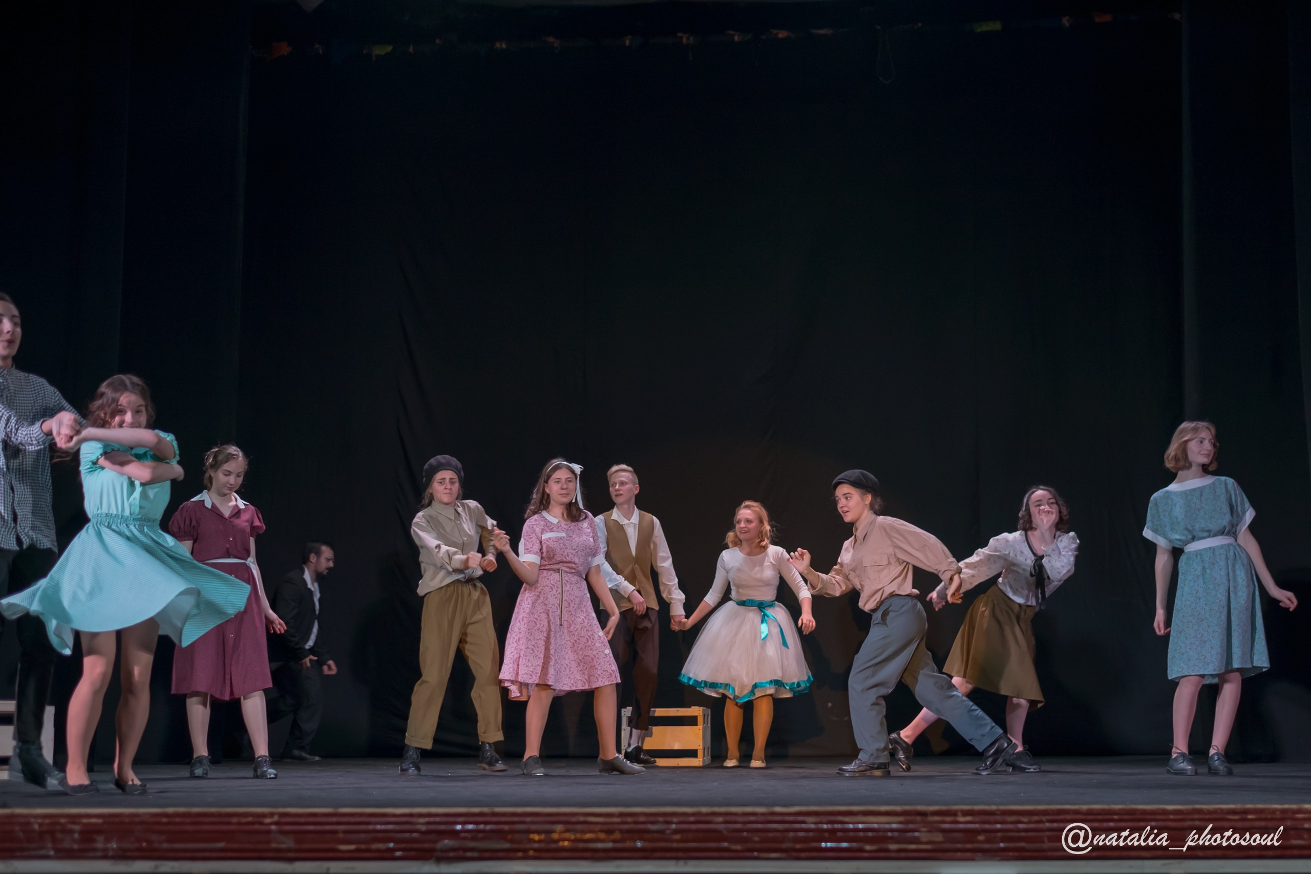 Performance “Our Town” School and Theater “Artist”. Photographer in Seoul Dobrokvashina Natalya