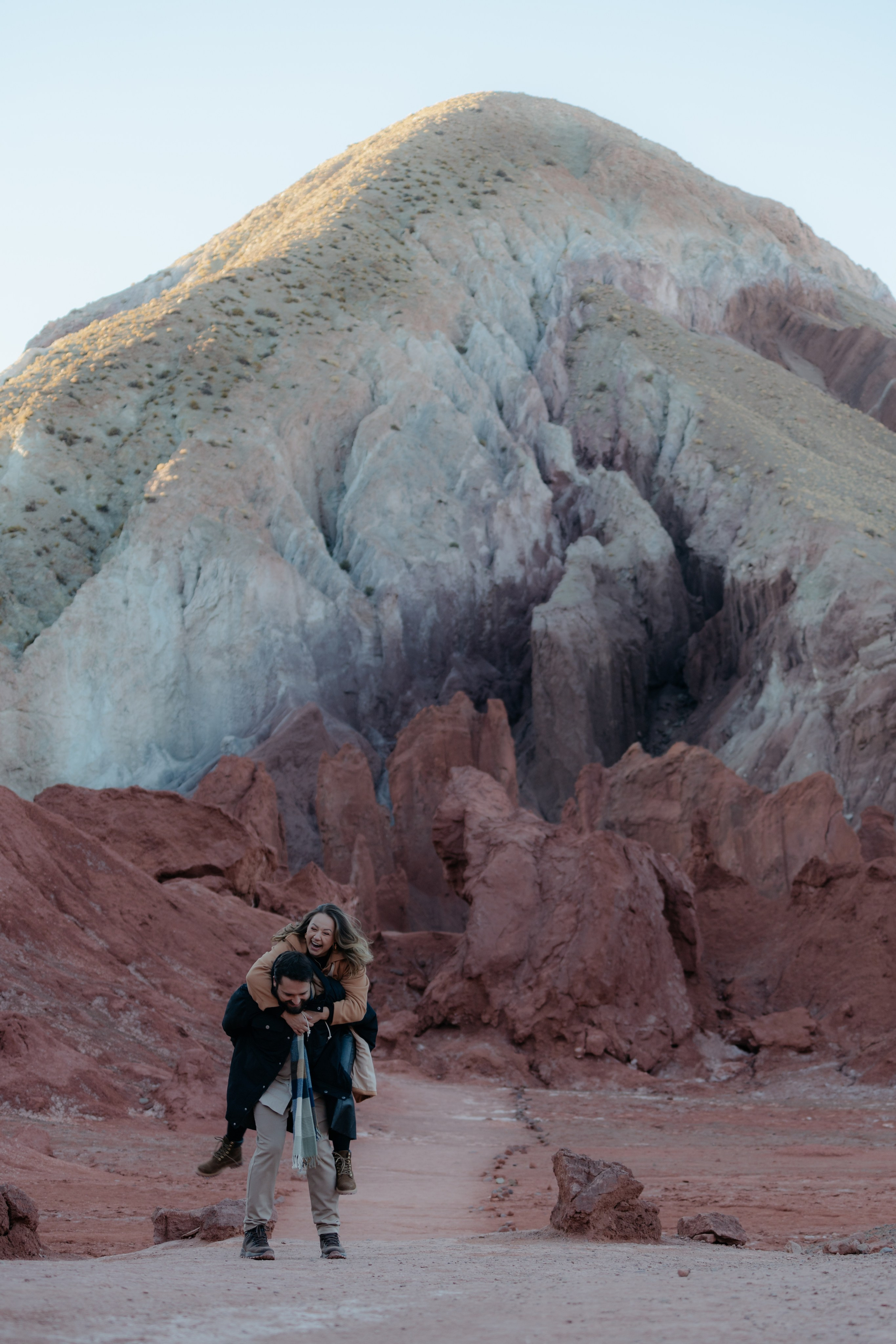 Vale do Arcoíris — Ensaio casual. Fotógrafo em San Pedro de Atacama