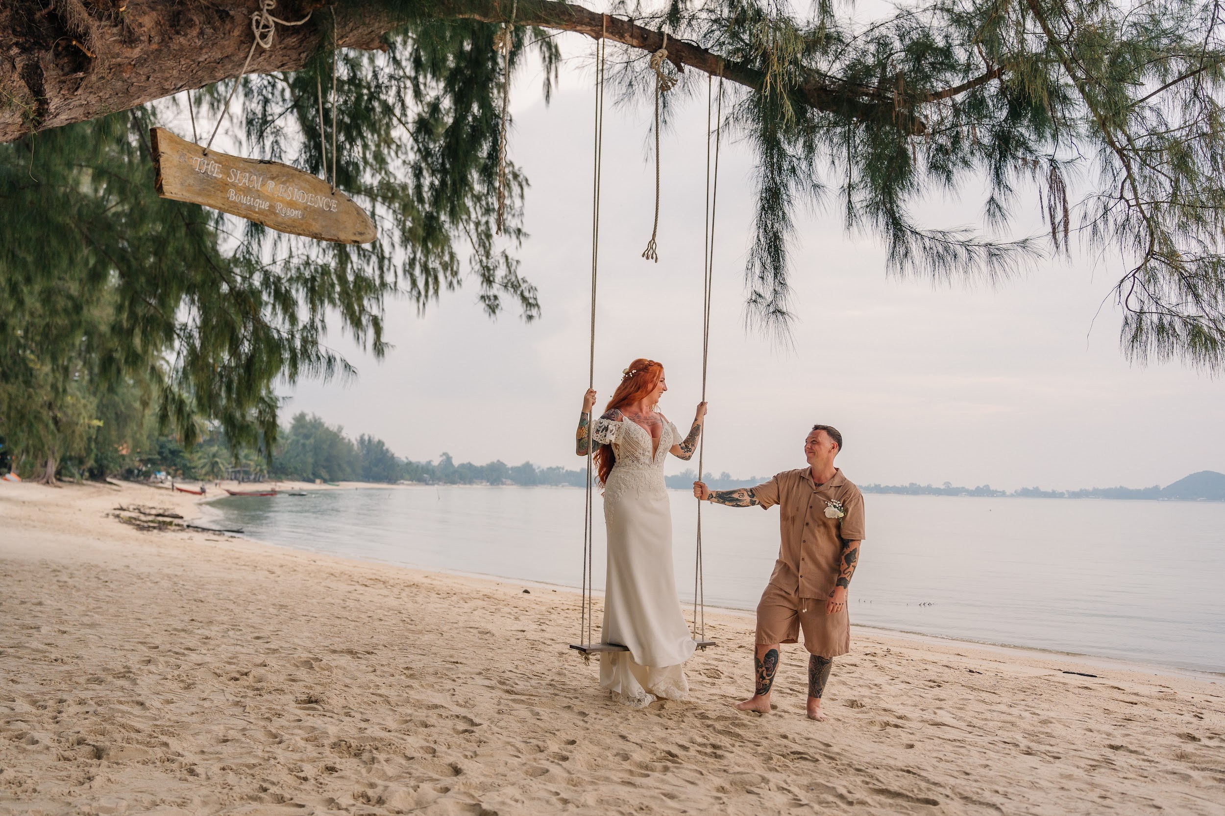 Koh Samui Beach Wedding Ceremony in Thailand