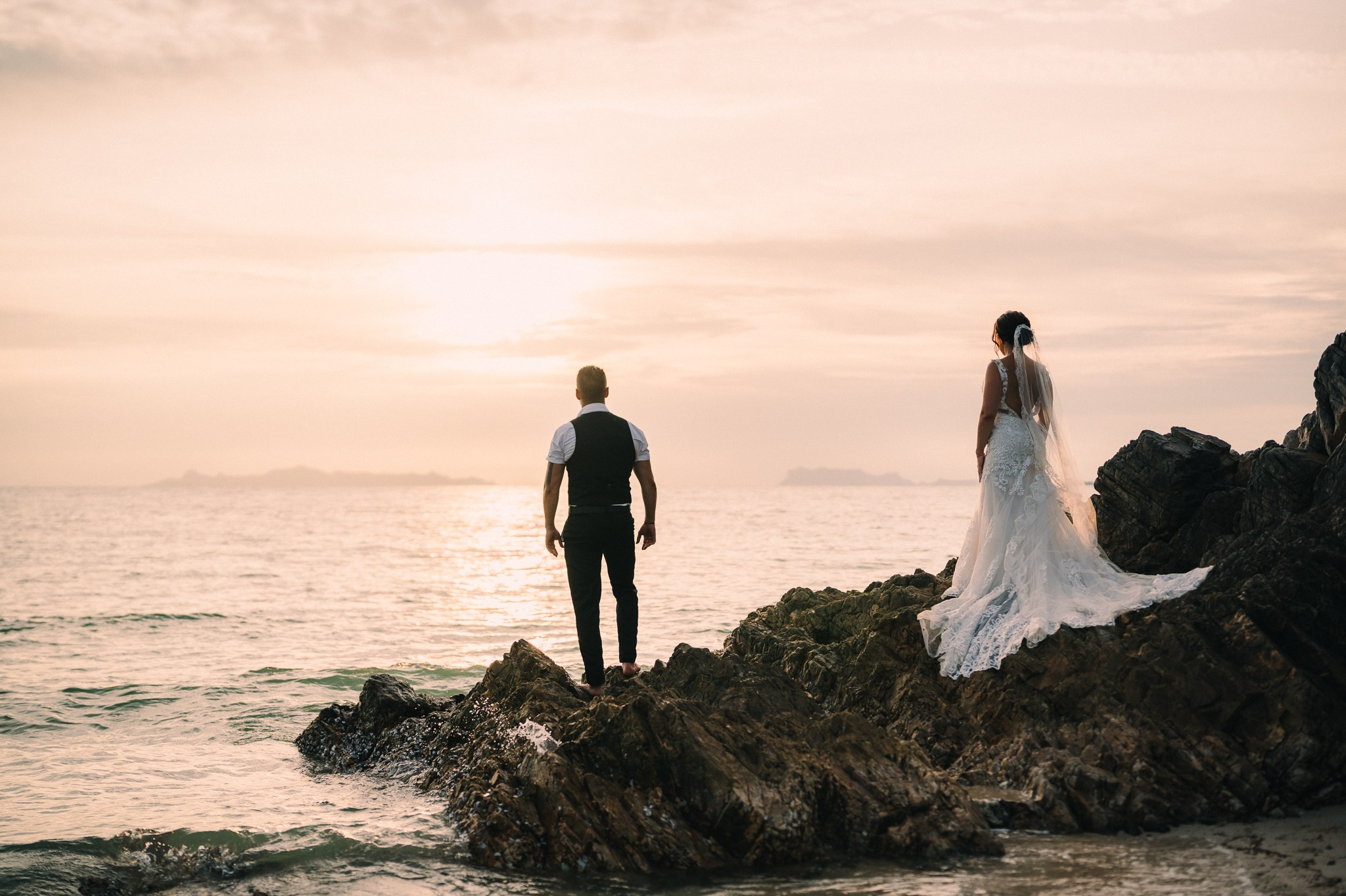 Just for 2 Beach Wedding with Kids in Koh Samui, Thailand